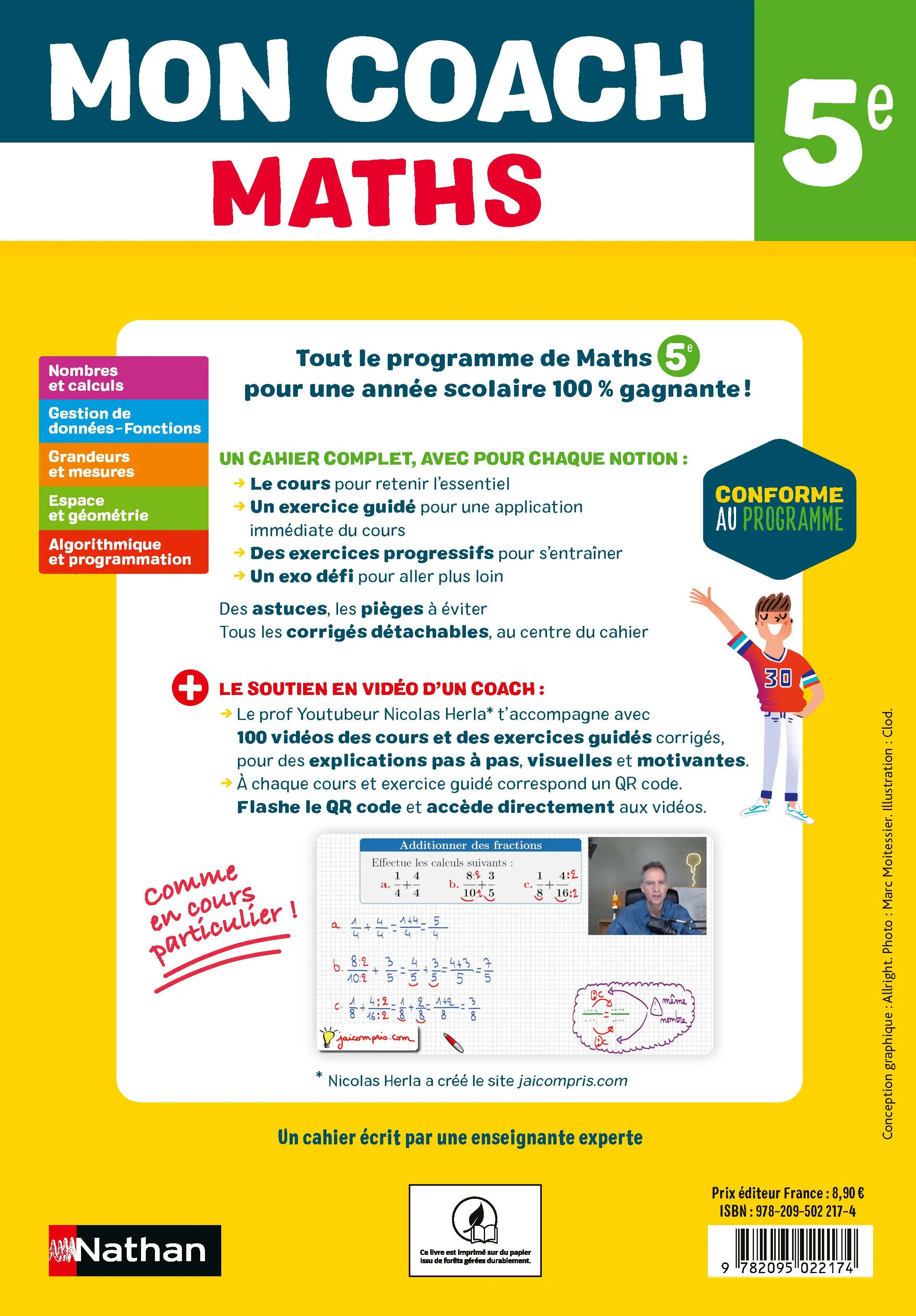 Mon coach Maths 5e avec Nicolas Herla - Livre de cours, méthode et exercices - 9782095022174 - page-interieurePLAT4