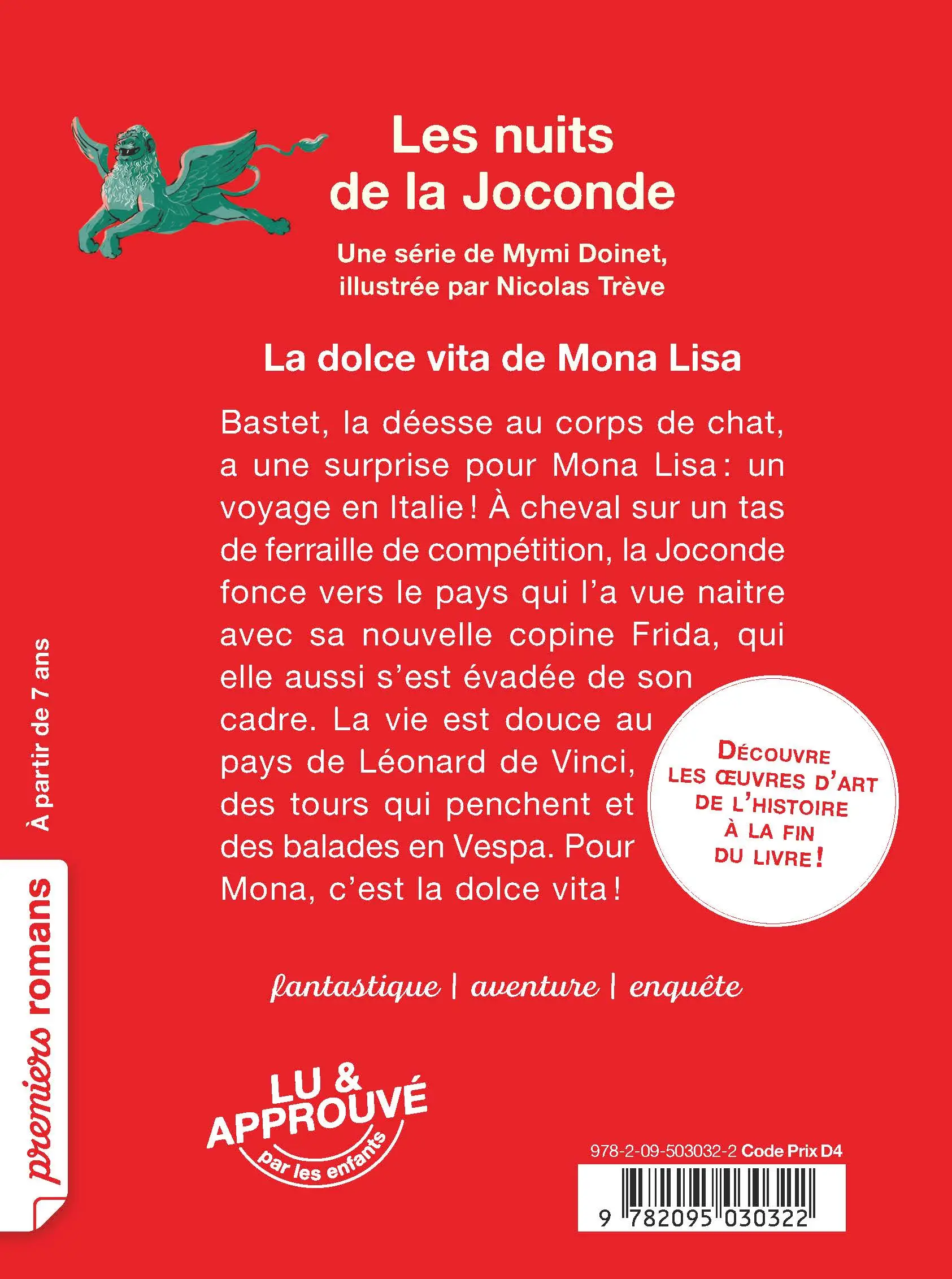 Les nuits de la Joconde - La Joconde en Italie - Premiers romans - Dès 7 ans - Roman - 9782095030322 - page-interieurePLAT4