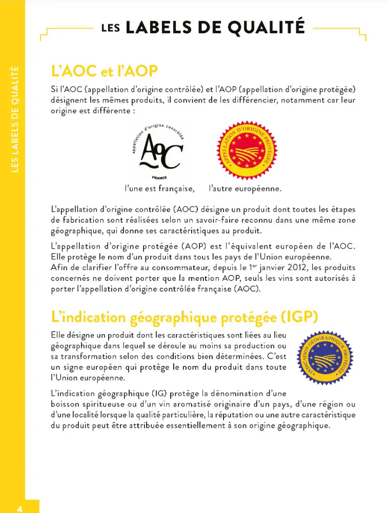 Denrées et boissons - Livre de l'élève - 9782095035099 - Page Label