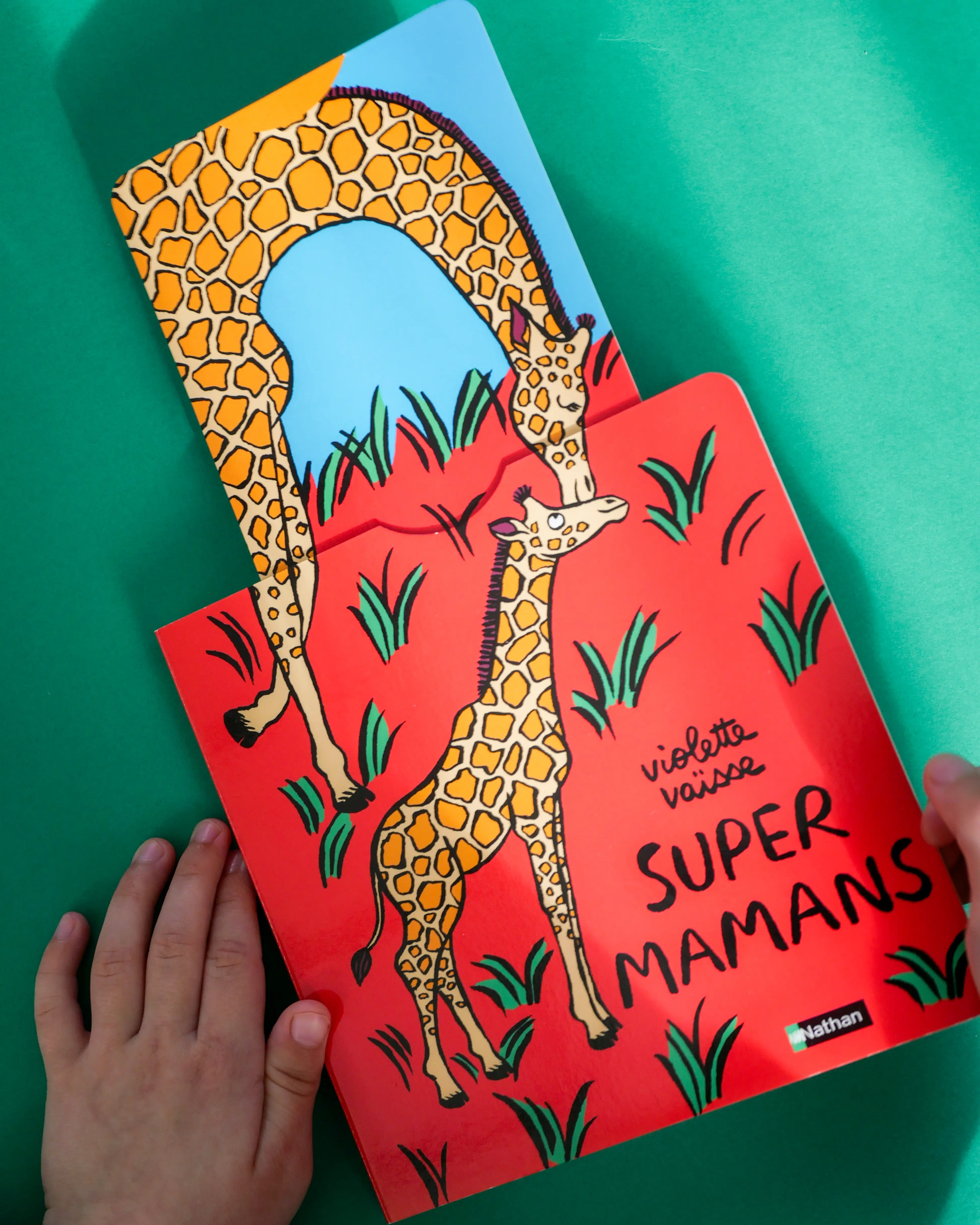 Super mamans - un livre animé et tendre qui fait honneur à toutes les mamans - dès 12 mois - Album(s) - 9782095042783 - Pages intérieures 00