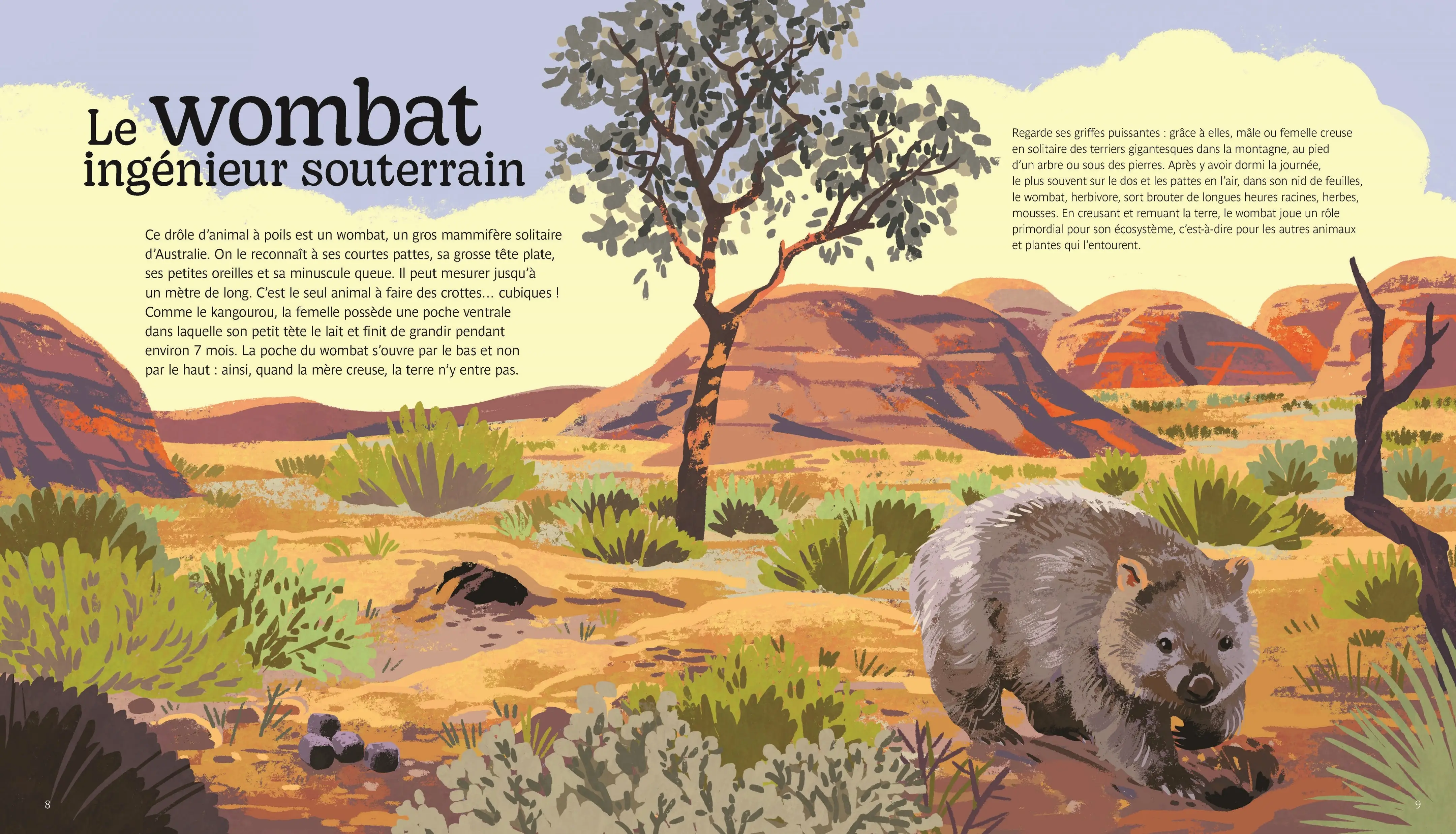Nos héros les animaux - documentaire et découverte de la nature dès 7 ans - Livre documentaire - 9782095043025 - Pages intérieures 01