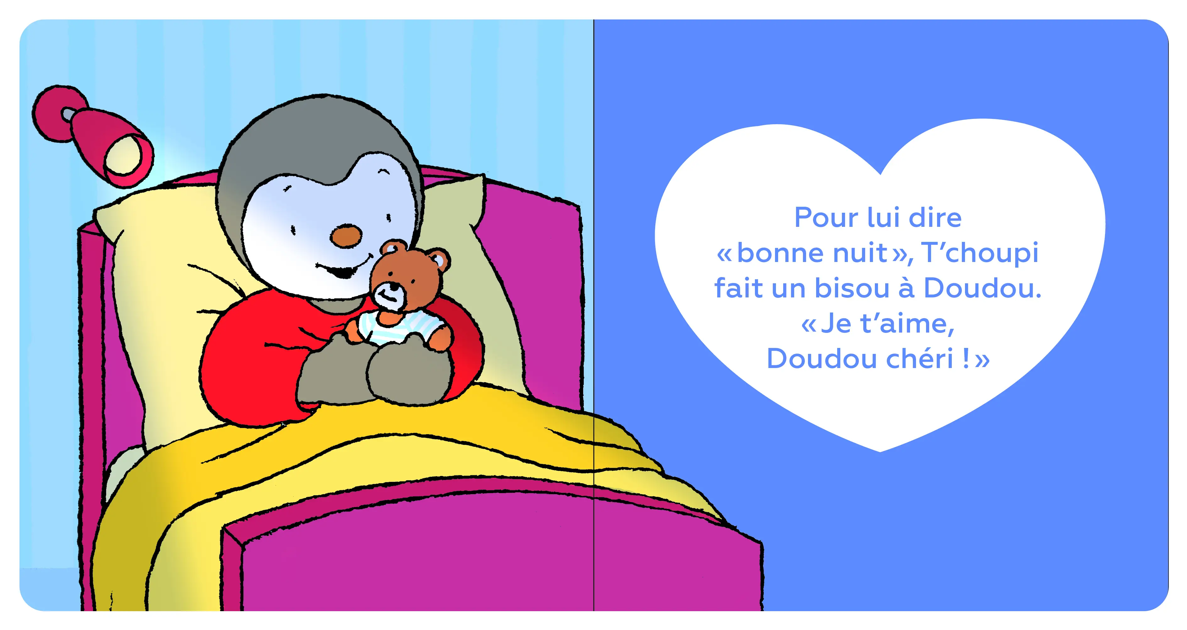 T'choupi aime doudou - Dès 2 ans - Livre d'éveil - 9782092590263 - pages intérieures 02
