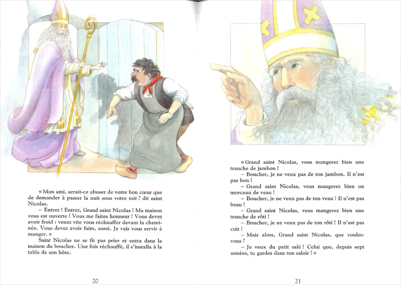 La Véritable histoire de Saint-Nicolas - Dès 8 ans - Album(s) - 9782092591352 - pages intérieures 02