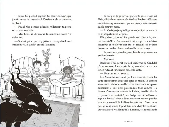La Cité d'Archeflèche - Tome 1 : Le démon dans le miroir - un condensé de magie et d'aventures à découvrir dès 9 ans - Roman - 9782095037062 - Pages intérieures 02