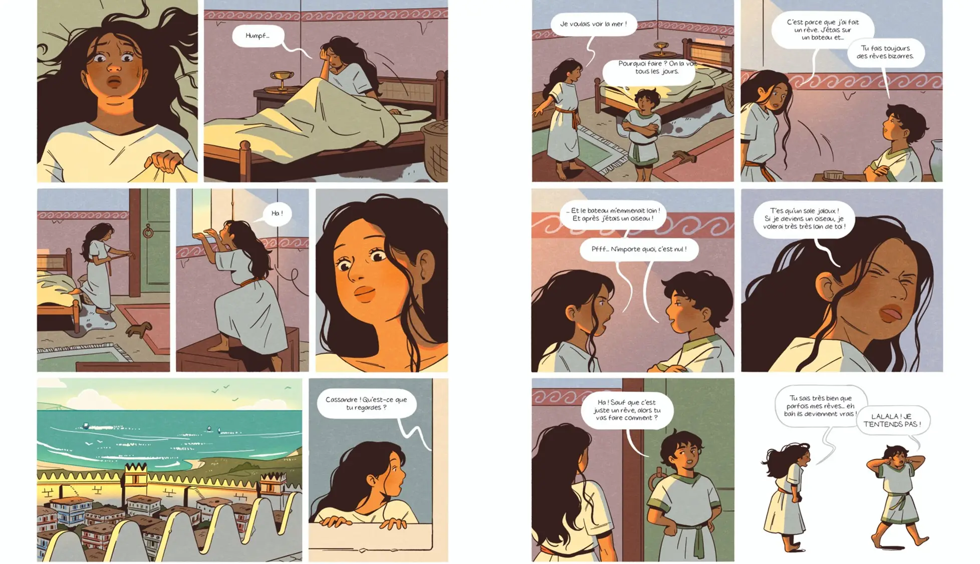 Contes & Légendes - Cassandre - BD illustrée sur la princesse de Troie pour enfants dès 8 ans - BD - 9782095043537 - Pages intérieures 02