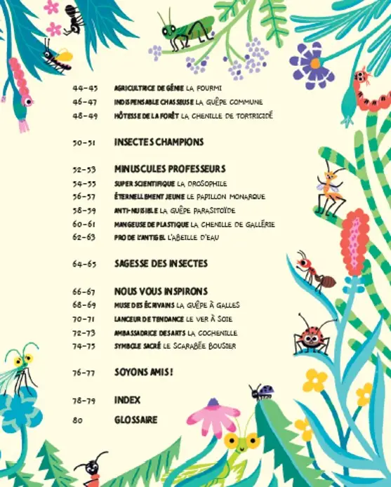 Nous, les Insectes - À la Découverte des Secrets de la Nature - Guide Illustré pour enfants à partir de 8 ans - Livre documentaire - 9782095045791 - Pages intérieures 02
