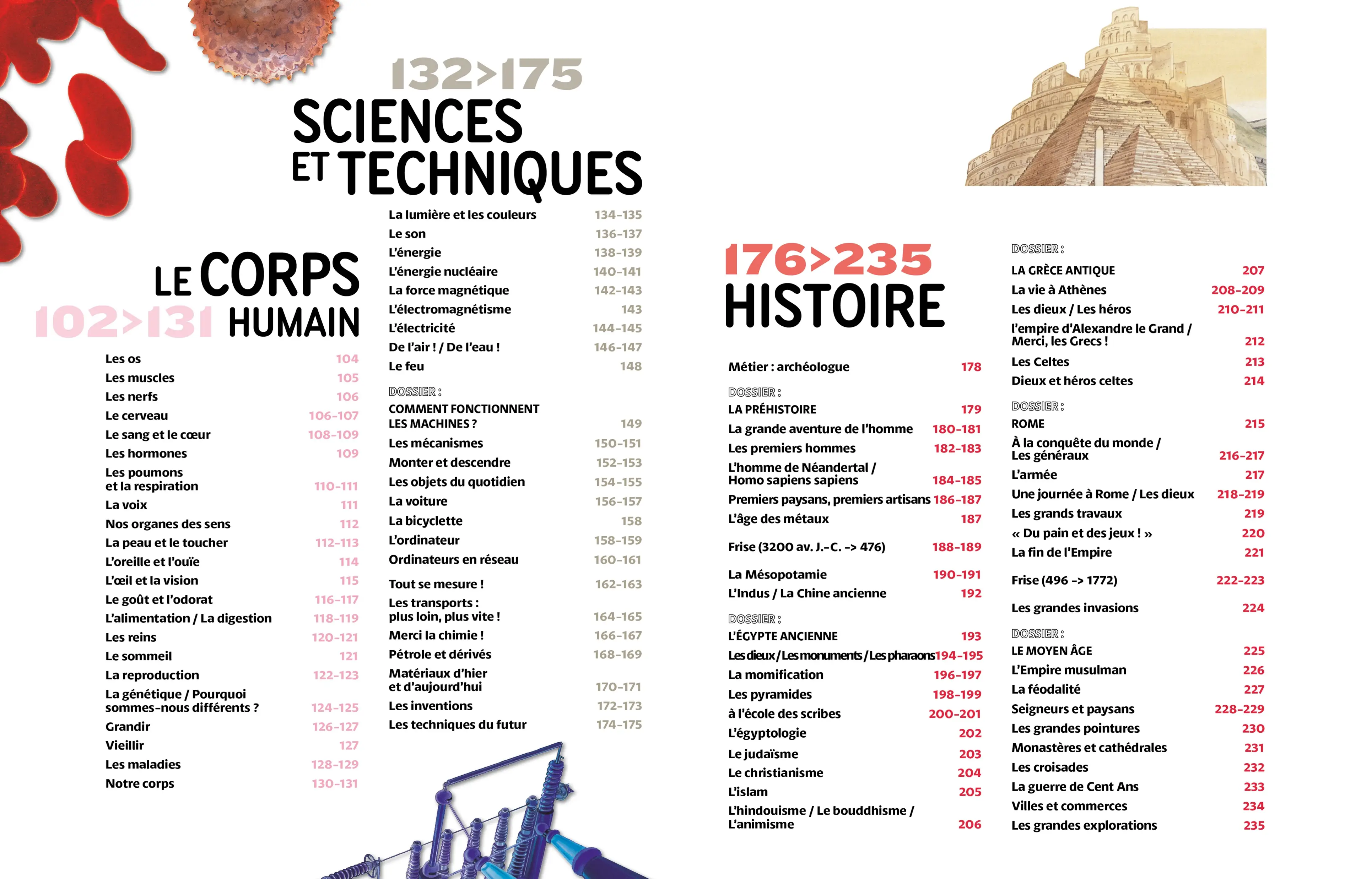 La grande encyclopédie Nathan - Livre documentaire complet pour enfants dès 9 ans - Livre documentaire - 9782095047337 - Pages intérieures 02