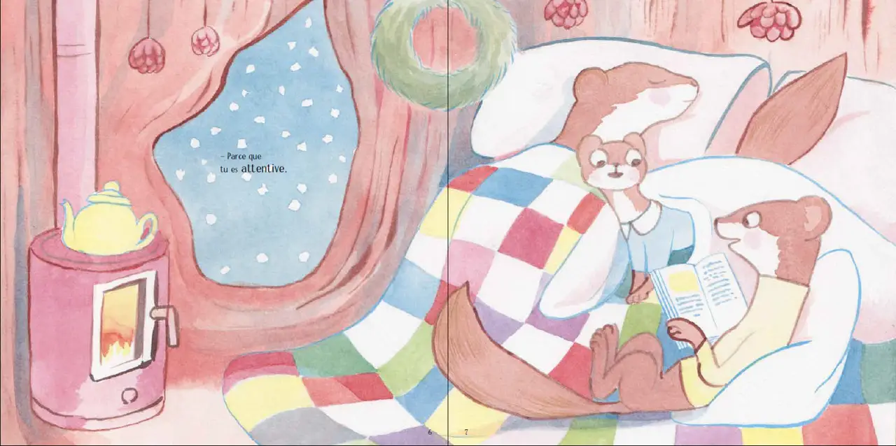 Toutes les raisons de t'aimer - Livre sur l'amour inconditionnel, album tendre pour enfants - 4 ans et plus - Album(s) - 9782095050405 - Pages intérieures 02