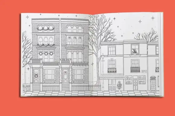 Coloriages de l'avent - Noël Magique autour du monde - 25 illustrations soigneusement scellées à découvrir jour après jour  - Adultes - Cahier d'activités - 9782095054571 - Pages intérieures 02