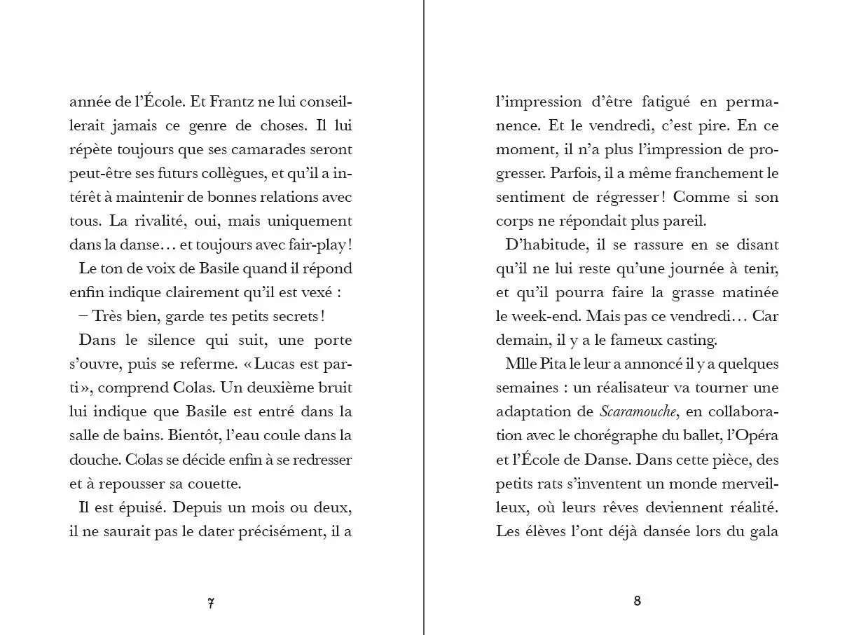 Sous les projecteurs -  20 allée de la danse - Dès 8 ans - Roman - 9782092588147 - pages intérieures 03