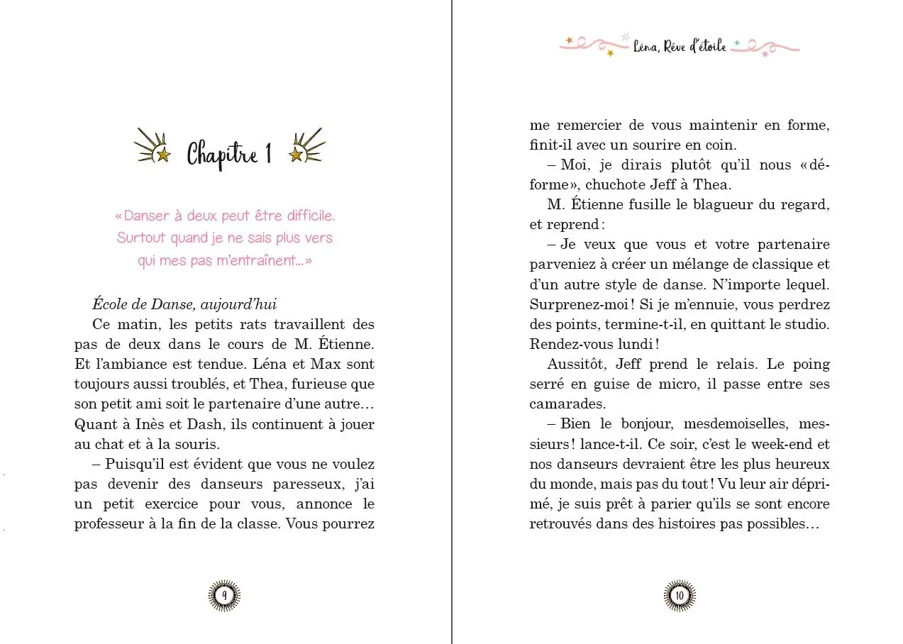 Léna rêve d'étoile - Amies ou ennemies ? - Tome 4 - Dès 8 ans - Roman - 9782092588581 - pages intérieures 03
