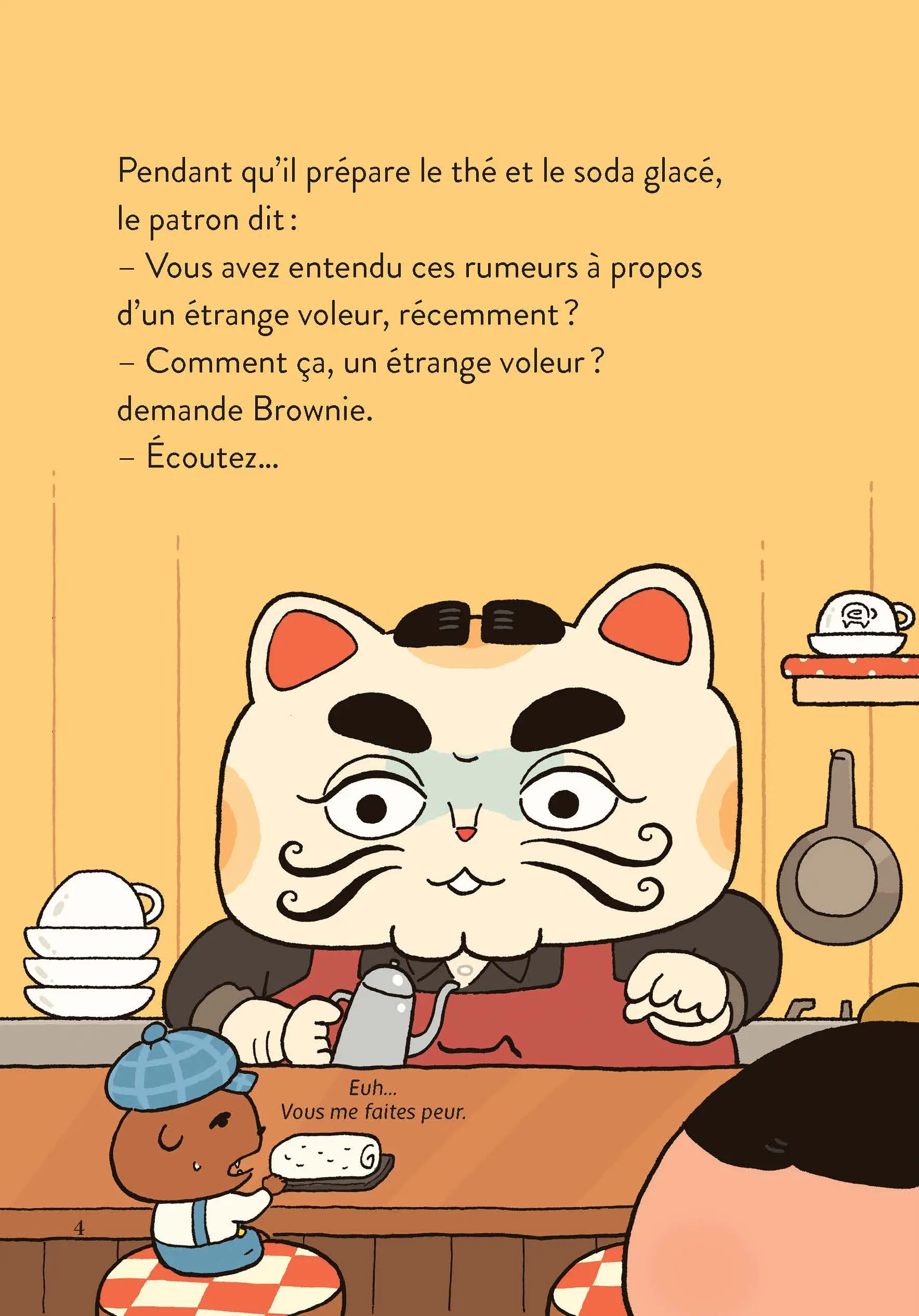 Détective Prout - Tome 2 : L'énigme du géant dans la nuit - un roman-jeu à découvrir dès 7 ans - Roman - 9782095037314 - Pages intérieures 03
