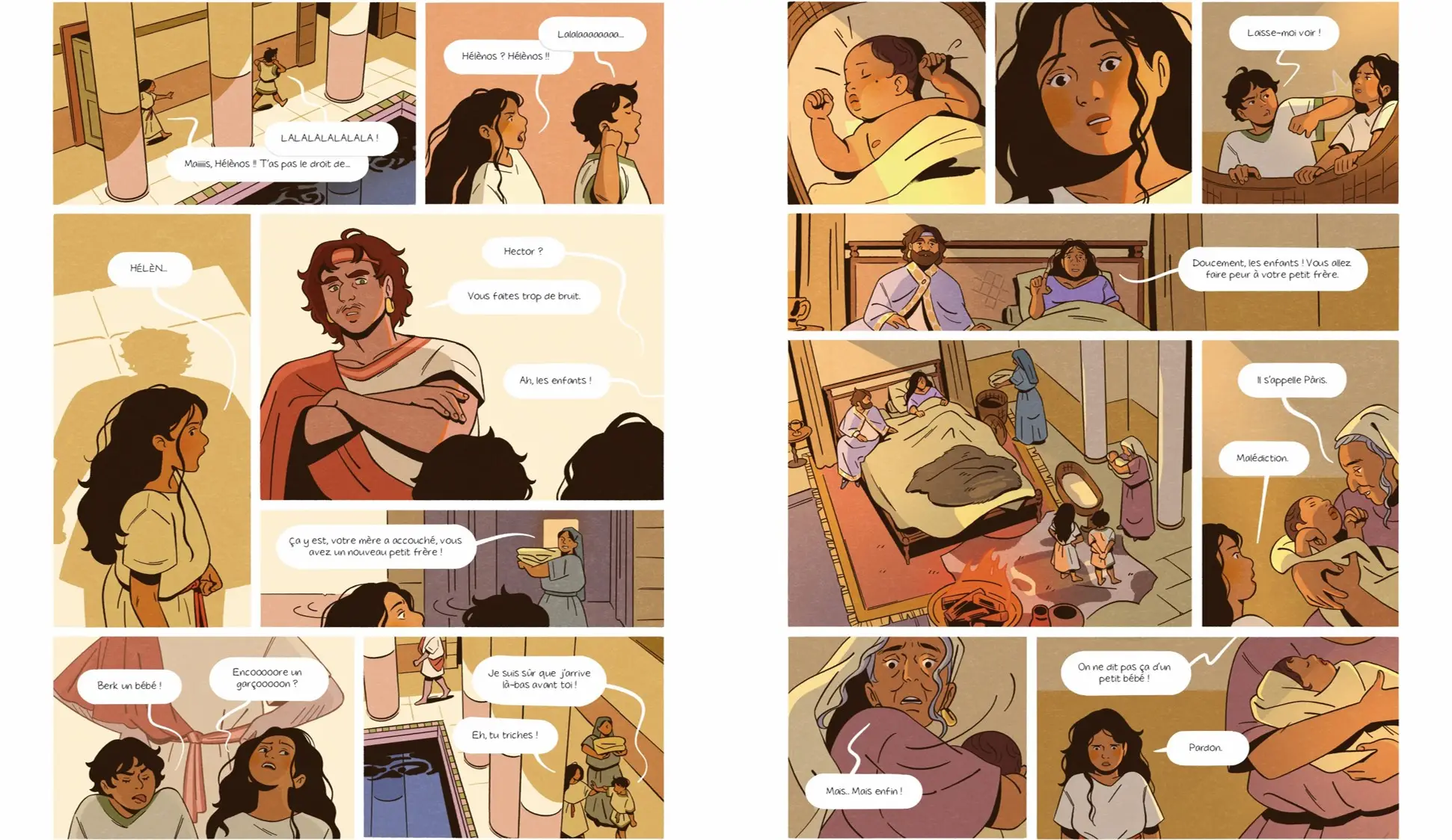 Contes & Légendes - Cassandre - BD illustrée sur la princesse de Troie pour enfants dès 8 ans - BD - 9782095043537 - Pages intérieures 03