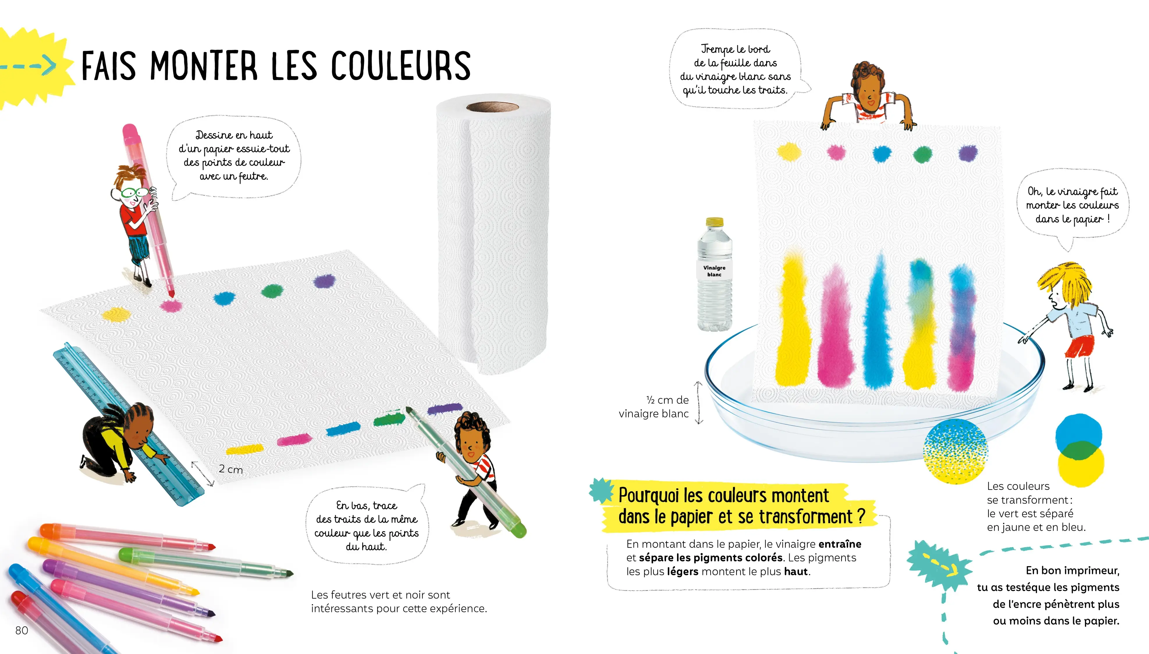 50 Expériences Faciles et Surprenantes - Guide de sciences amusant pour enfants dès 6 ans - Livre documentaire - 9782095044022 - Pages intérieures 03