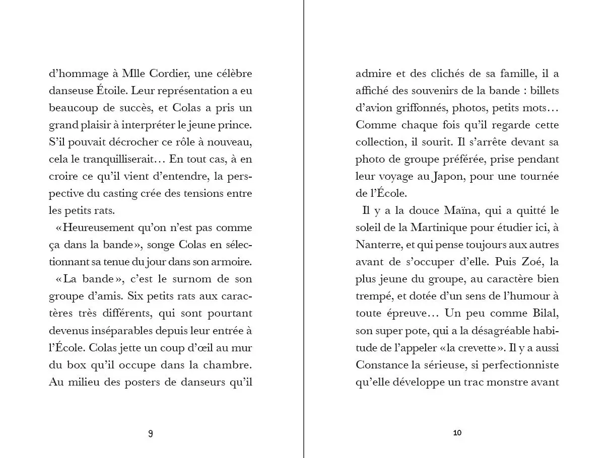 Sous les projecteurs -  20 allée de la danse - Dès 8 ans - Roman - 9782092588147 - pages intérieures 04