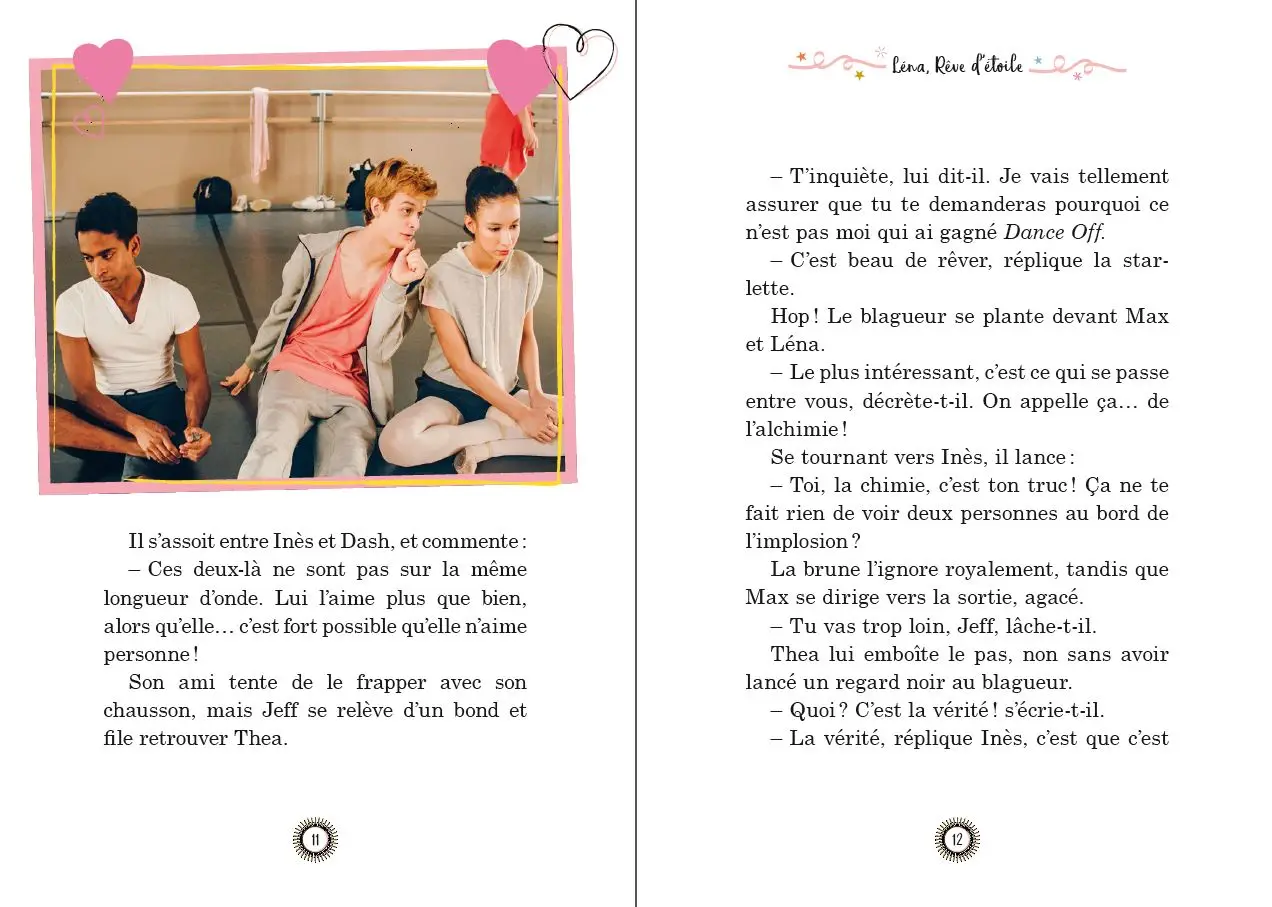 Léna rêve d'étoile - Amies ou ennemies ? - Tome 4 - Dès 8 ans - Roman - 9782092588581 - pages intérieures 04