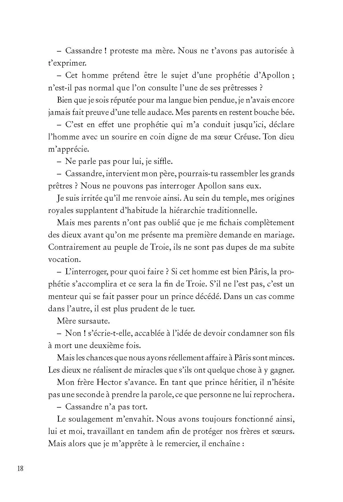 La Malédiction de l'Oracle - Une romantasy F/F qui réinvente la guerre de Troie - Roman - 9782095024024 - Pages intérieures 04