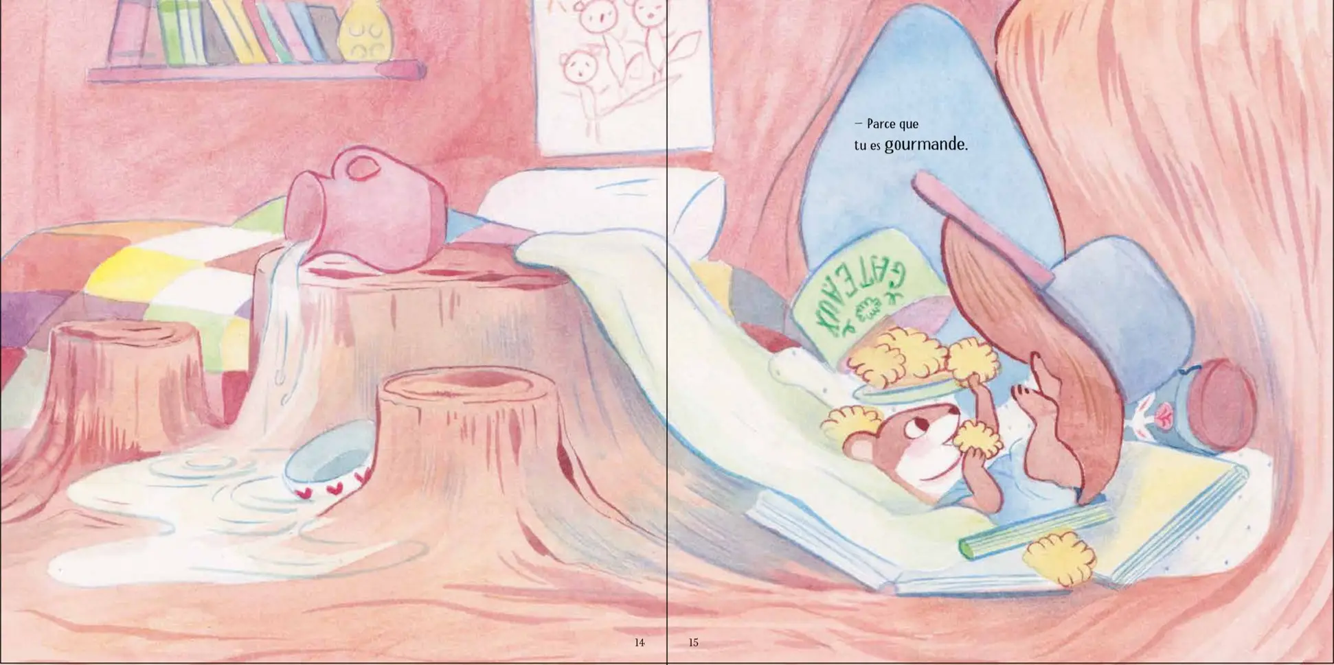 Toutes les raisons de t'aimer - Livre sur l'amour inconditionnel, album tendre pour enfants - 4 ans et plus - Album(s) - 9782095050405 - Pages intérieures 04