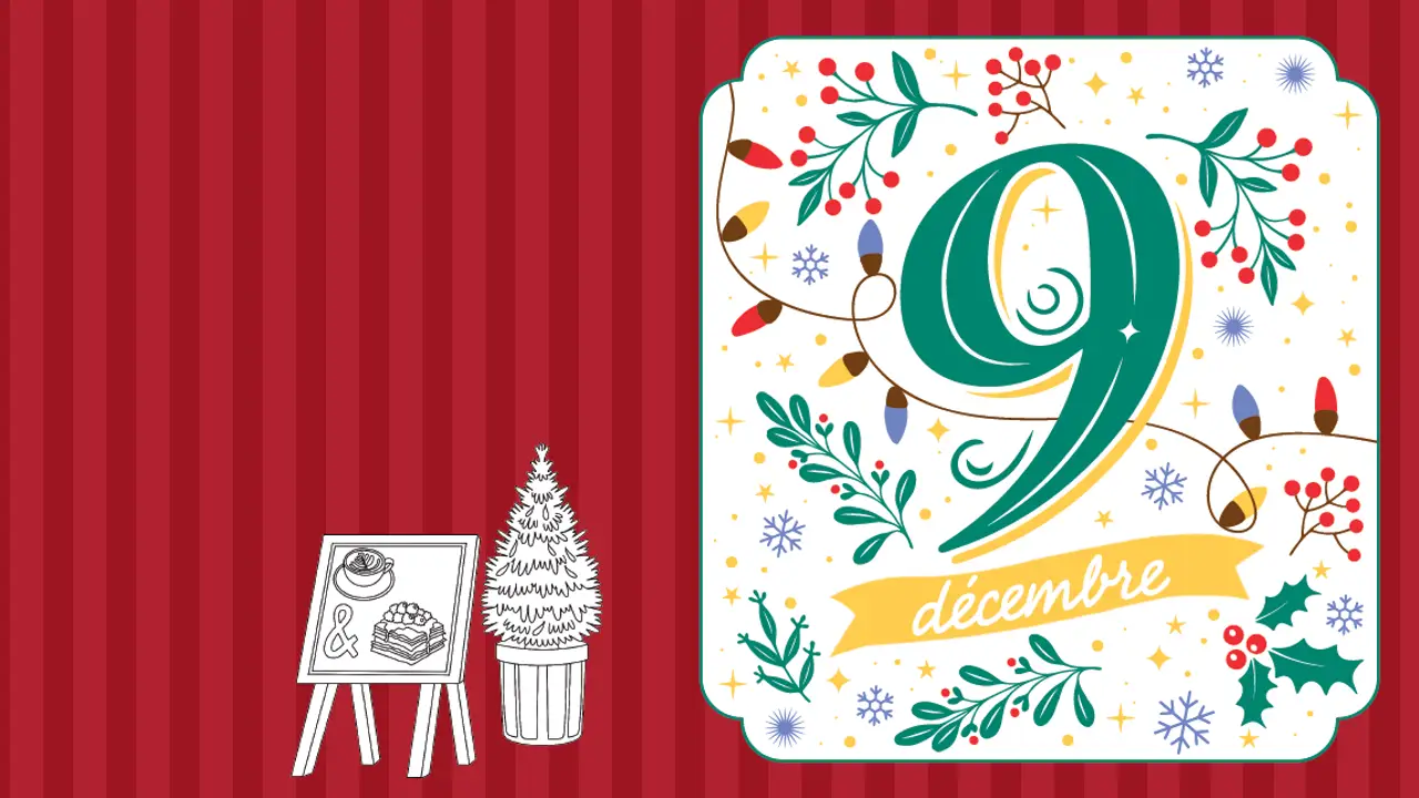 Coloriages de l'Avent - Noël cosy - Coloriage Adulte Bien-être 25 Illustrations magiques pour attendre Noël - Tout public/Adulte - Cahier d'activités - 9782095054564 - Pages intérieures 04