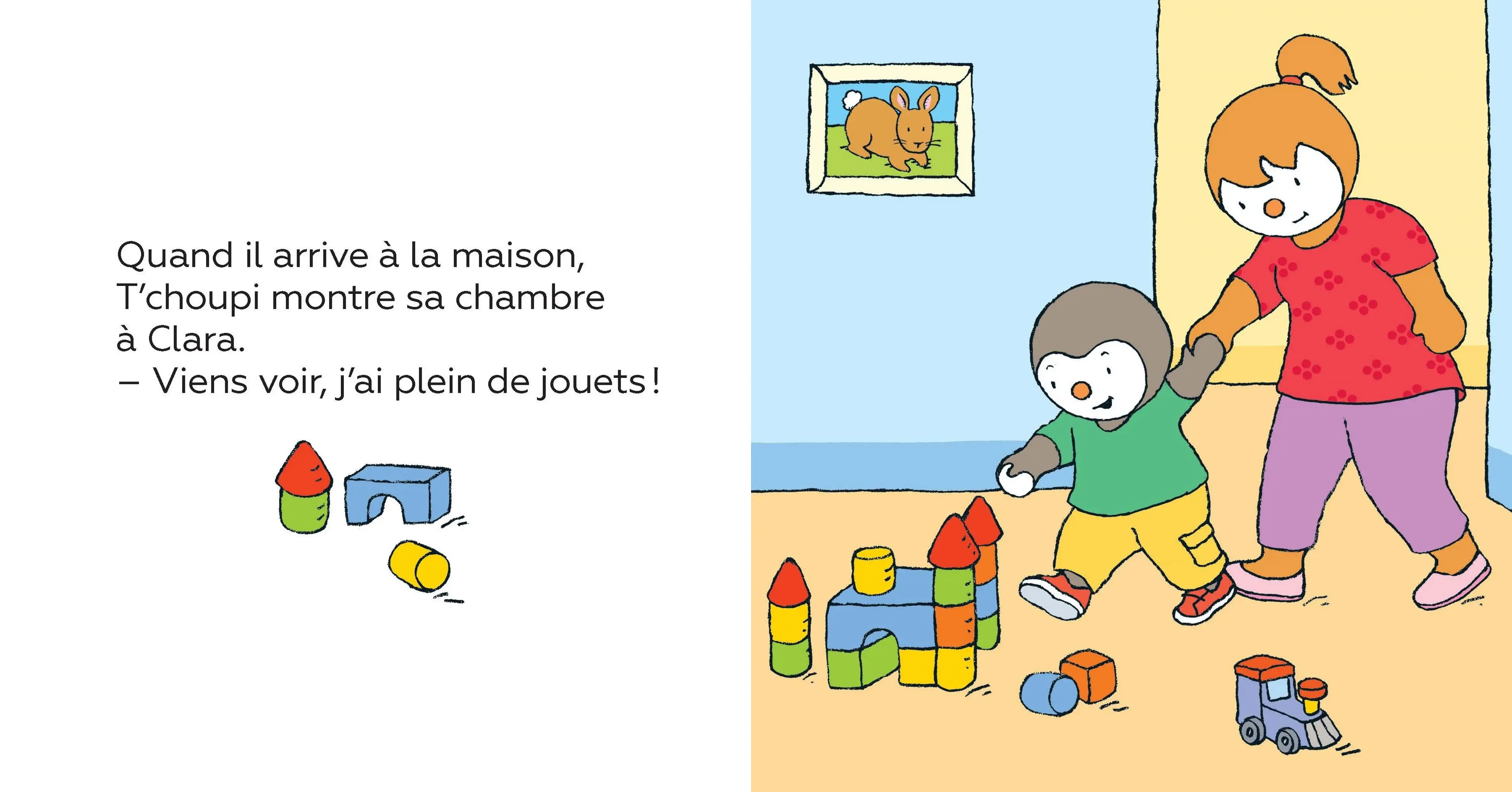 T'choupi a une nouvelle nounou - Dès 2 ans - Album(s) - 9782092574324 - Pages intérieures 2