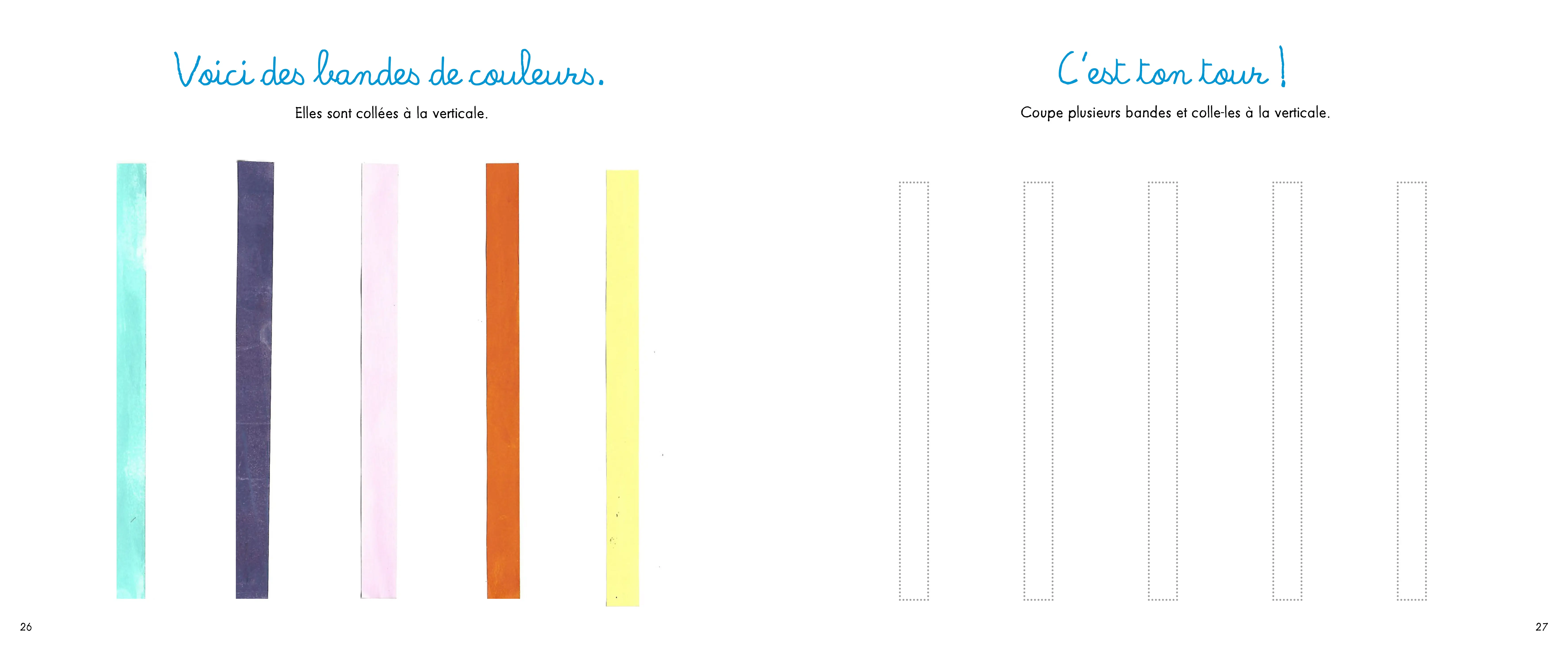 Je déchire, je découpe, je colle - Dès 3 ans - Cahier d'activités - 9782092789391 - pages intérieures
