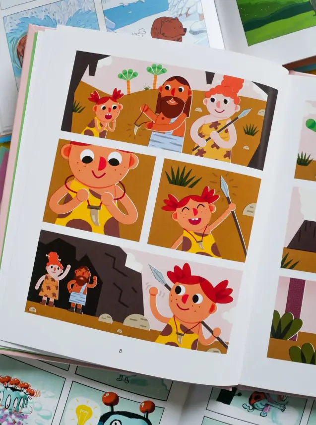 Cromimi - Une histoire amusante sur l'autonomie pour les tout-petits -  MINI BULLES - BD sans texte - dès 3 ans - BD - 9782095030087 - Pages intérieures