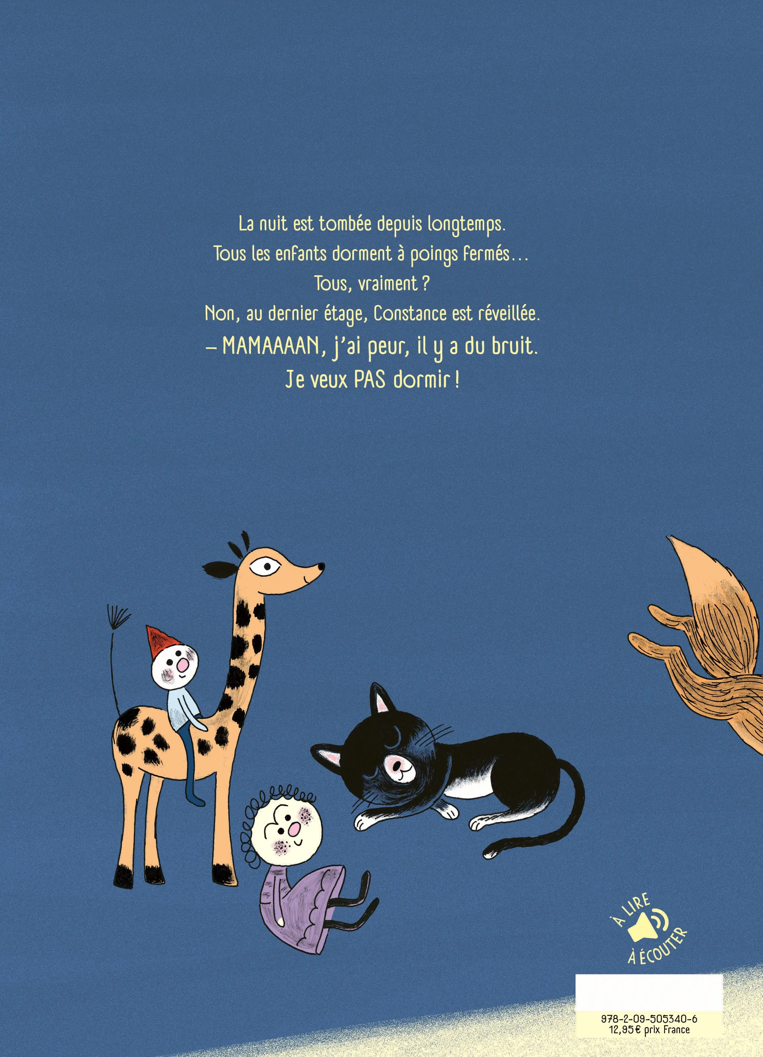 Je veux PAS dormir ! - Un texte tout en tendresse pour aider les enfants à s'endormir sereinement - dès 3 ans - Album(s) - 9782095053406 - Pages intérieures Back