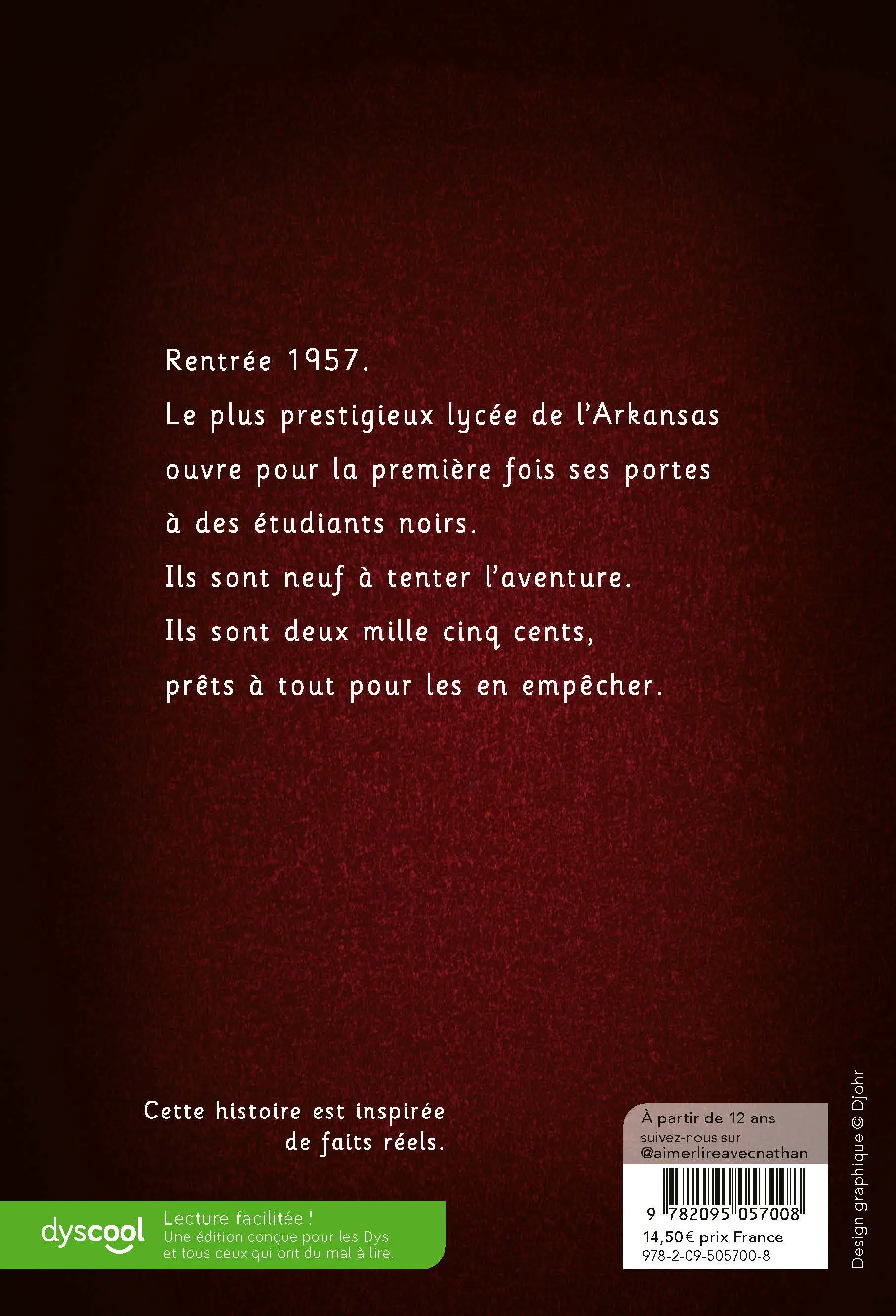 Sweet Sixteen - Le combat de neuf lycéens pour l'égalité - Dyscool - Roman - 9782095057008 - Pages intérieures Back