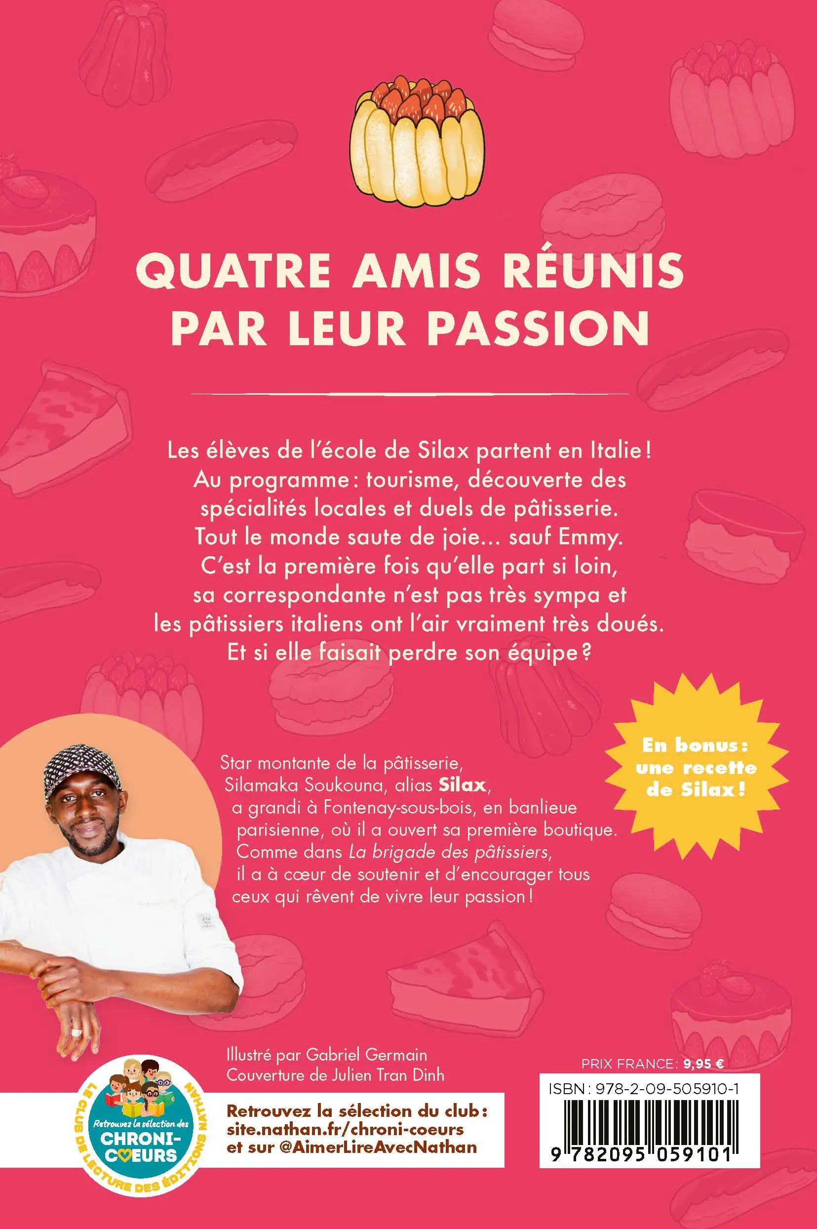 La brigade des pâtissiers - Le meilleur tiramisu - dès 8 ans - Roman - 9782095059101 - Pages intérieures Back