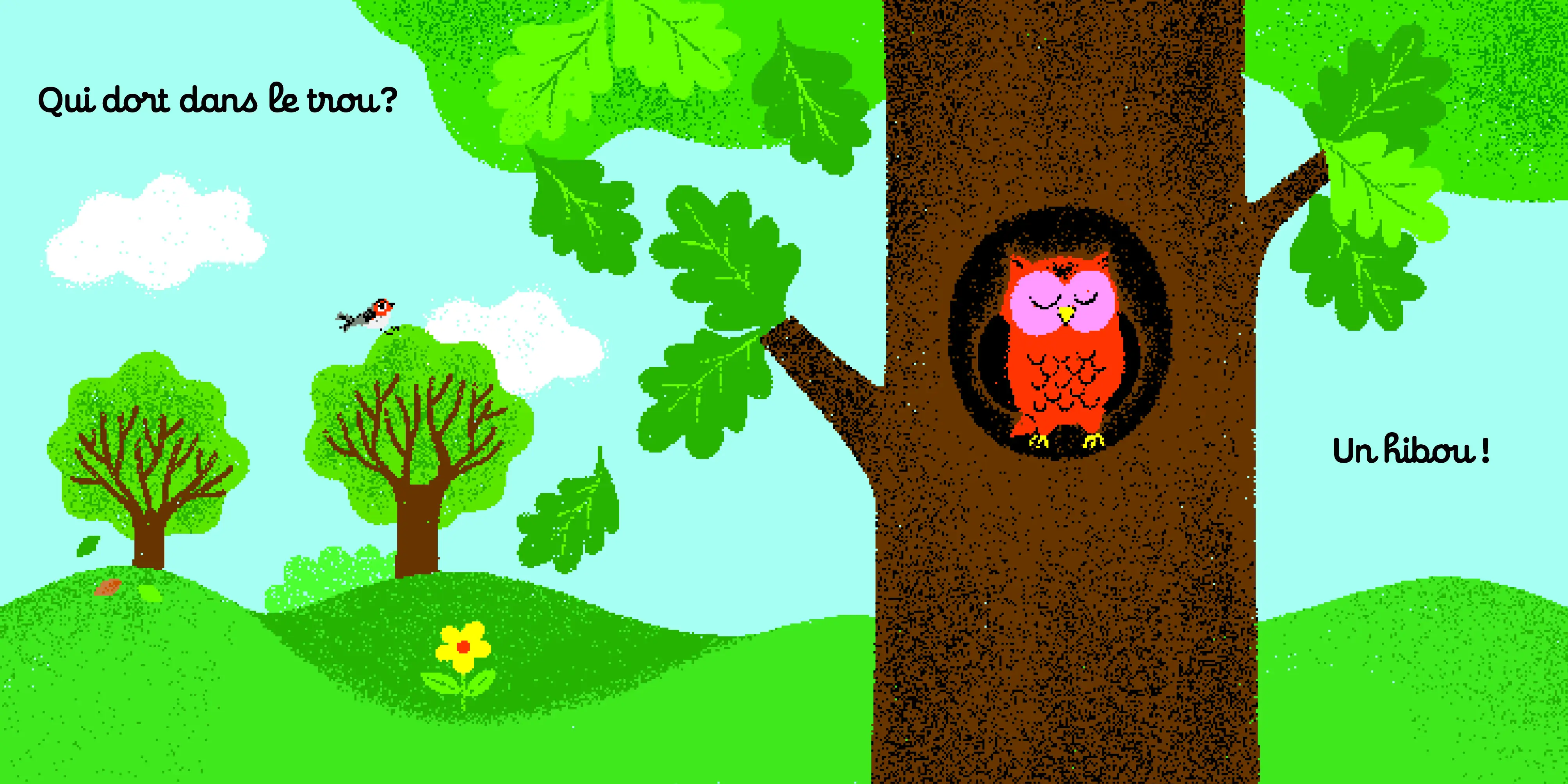 On se cache dans l'arbre - Dès 6 mois - Livre d'éveil - 9782092589151 - pages intérieures3