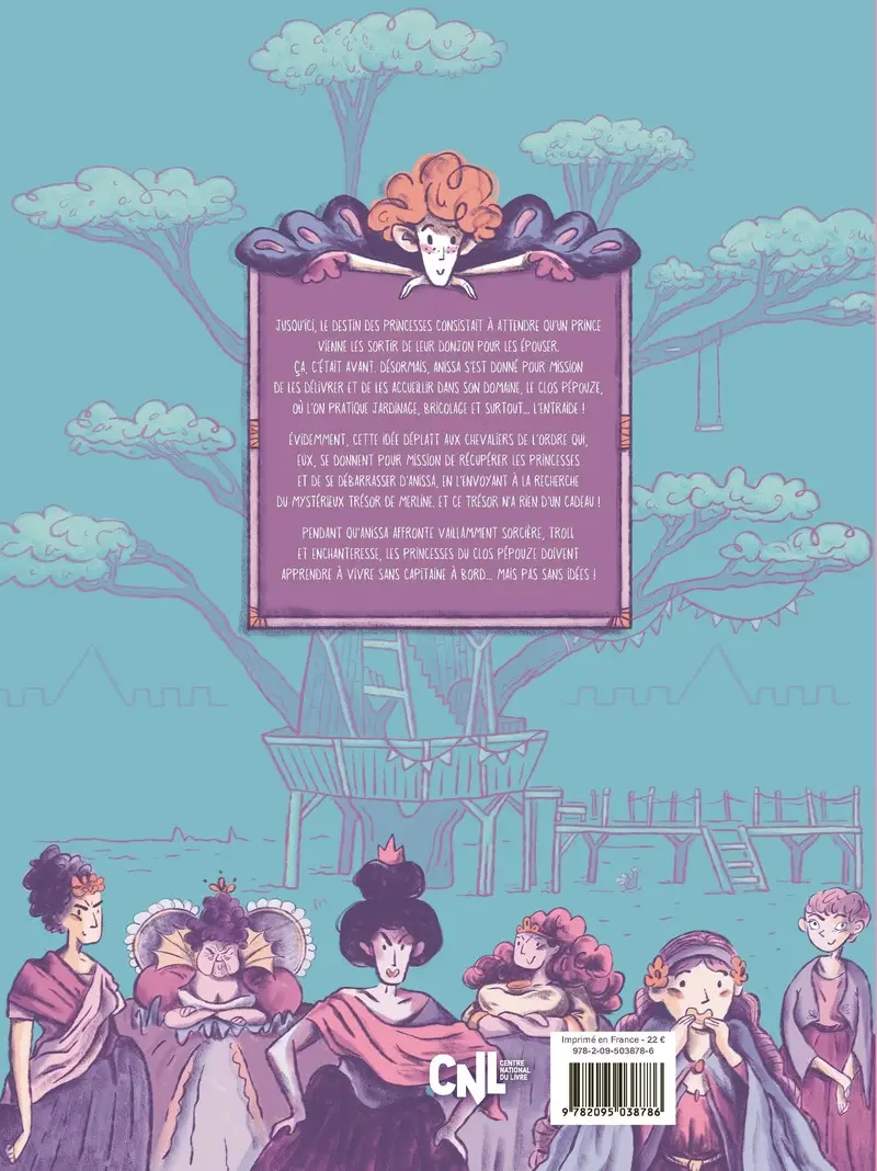 Pépouze - une histoire de chevalerie pas comme les autres ! - BD - BD - 9782095038786 - Couverture verso