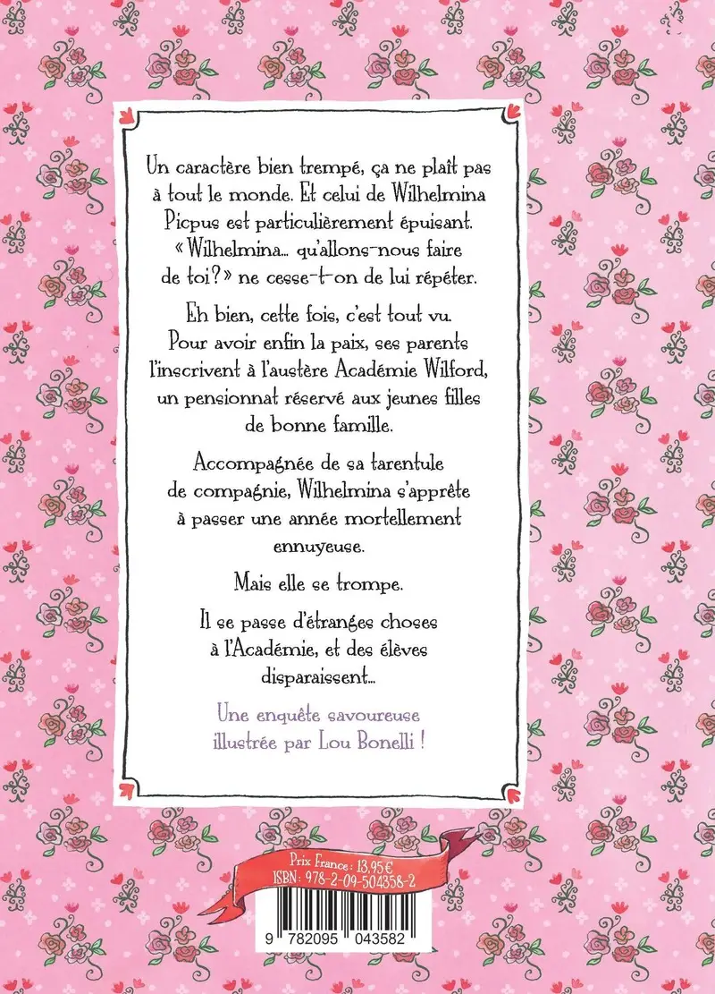Perfidie & Viennoiseries - Une enquête de Wilhelmina Picpus - dès 9 ans - Roman - 9782095043582 - Couverture verso