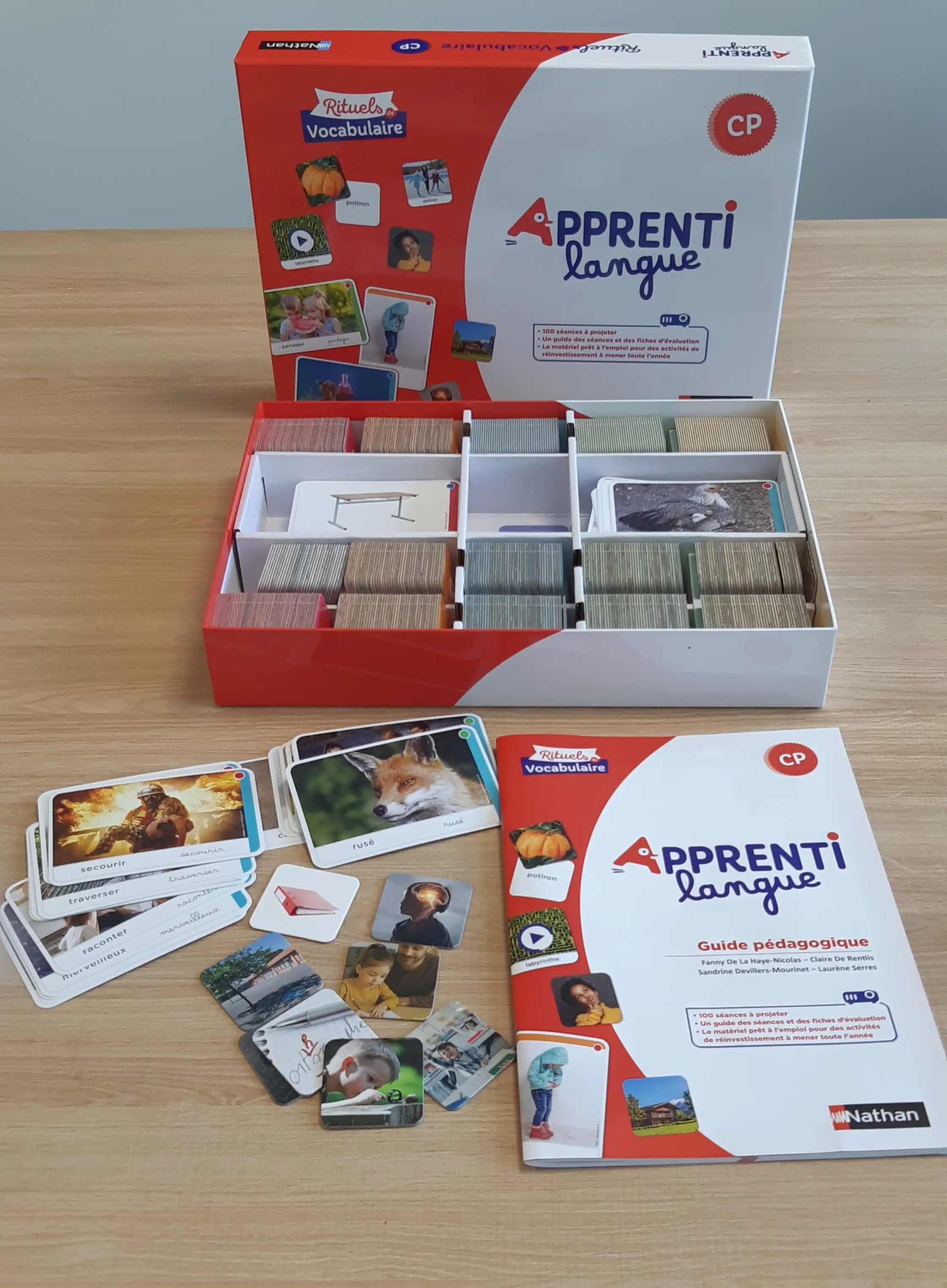 Apprentilangue - La boite CP - Matériel collectif - 3133099146285 - photo boite CP