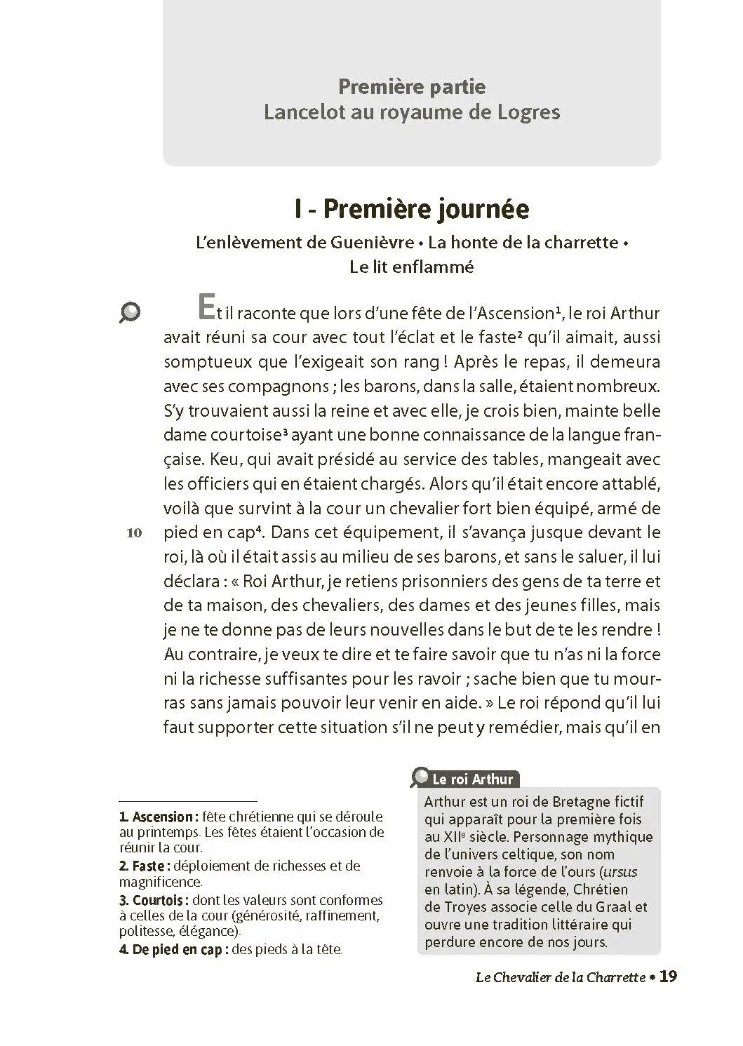 Le Chevalier de la charrette (édition bilingue) Chrétien de Troyes - BAC Français 1re 2027 - Parcours : le roman et l'invention de l'amour - voies générale et technologique - intégrale -  - 9782095064341 - PI 3
