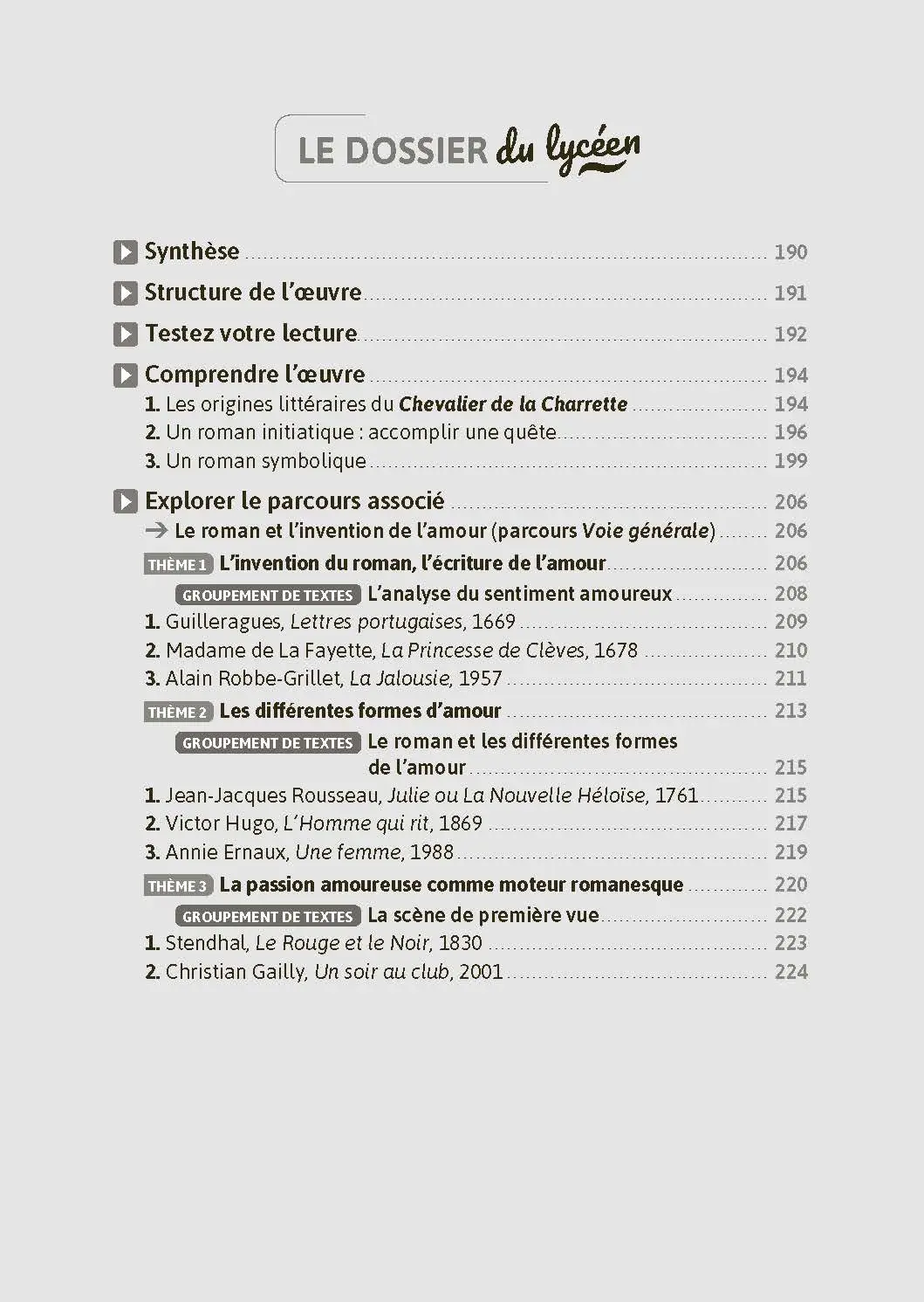 Le Chevalier de la charrette (édition bilingue) Chrétien de Troyes - BAC Français 1re 2027 - Parcours : le roman et l'invention de l'amour - voies générale et technologique - intégrale -  - 9782095064341 - PI 6