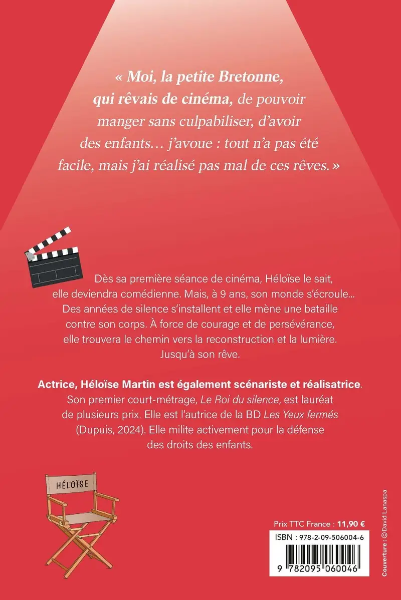 Place à la lumière - Briser le silence pour avancer - Roman - 9782095060046 - Couverture verso