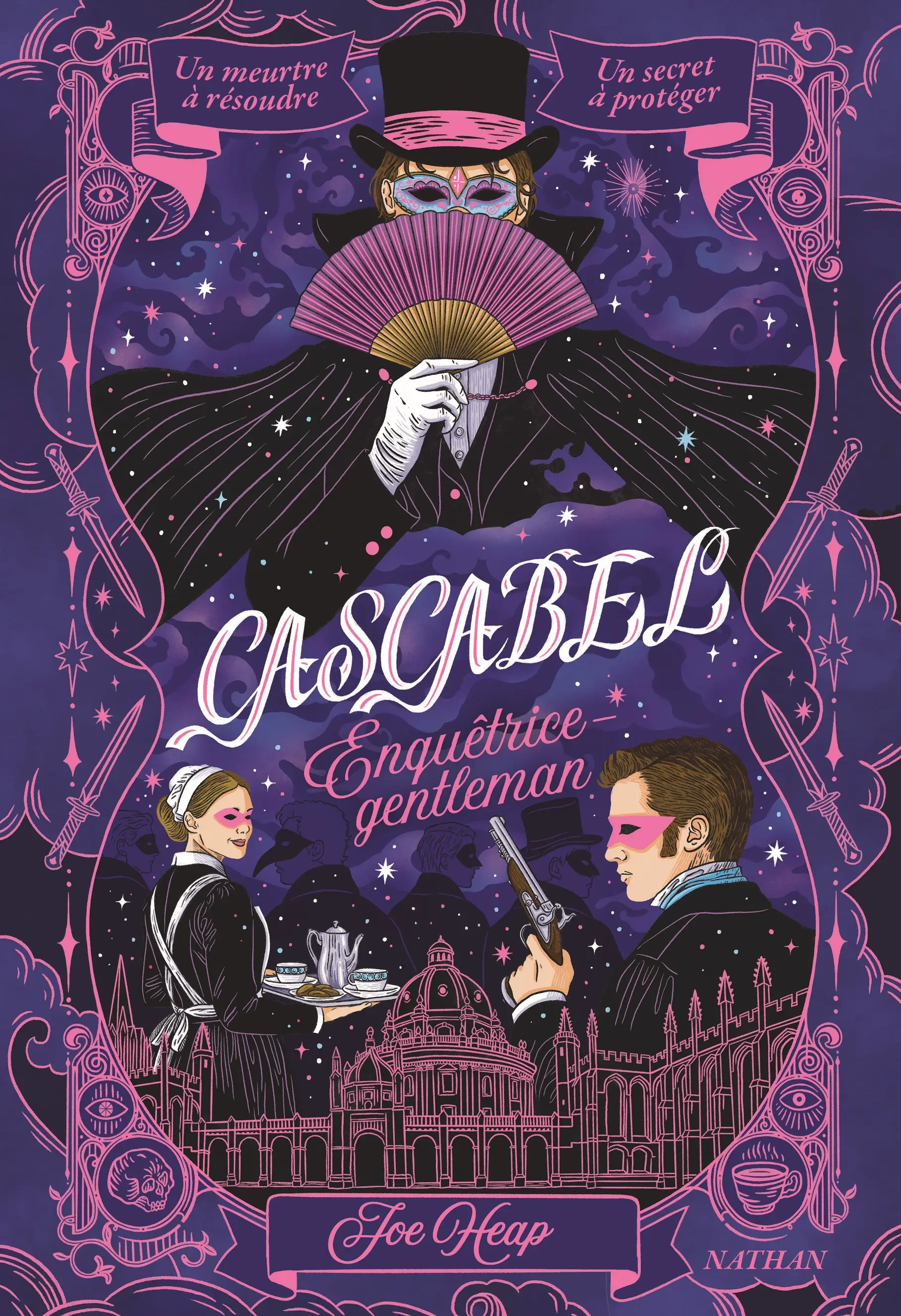 Cascabel, enquêtrice gentleman - Un meurtre à résoudre, un secret à protéger - Dès 14 ans - Roman - 9782095058821 - Plat_1
