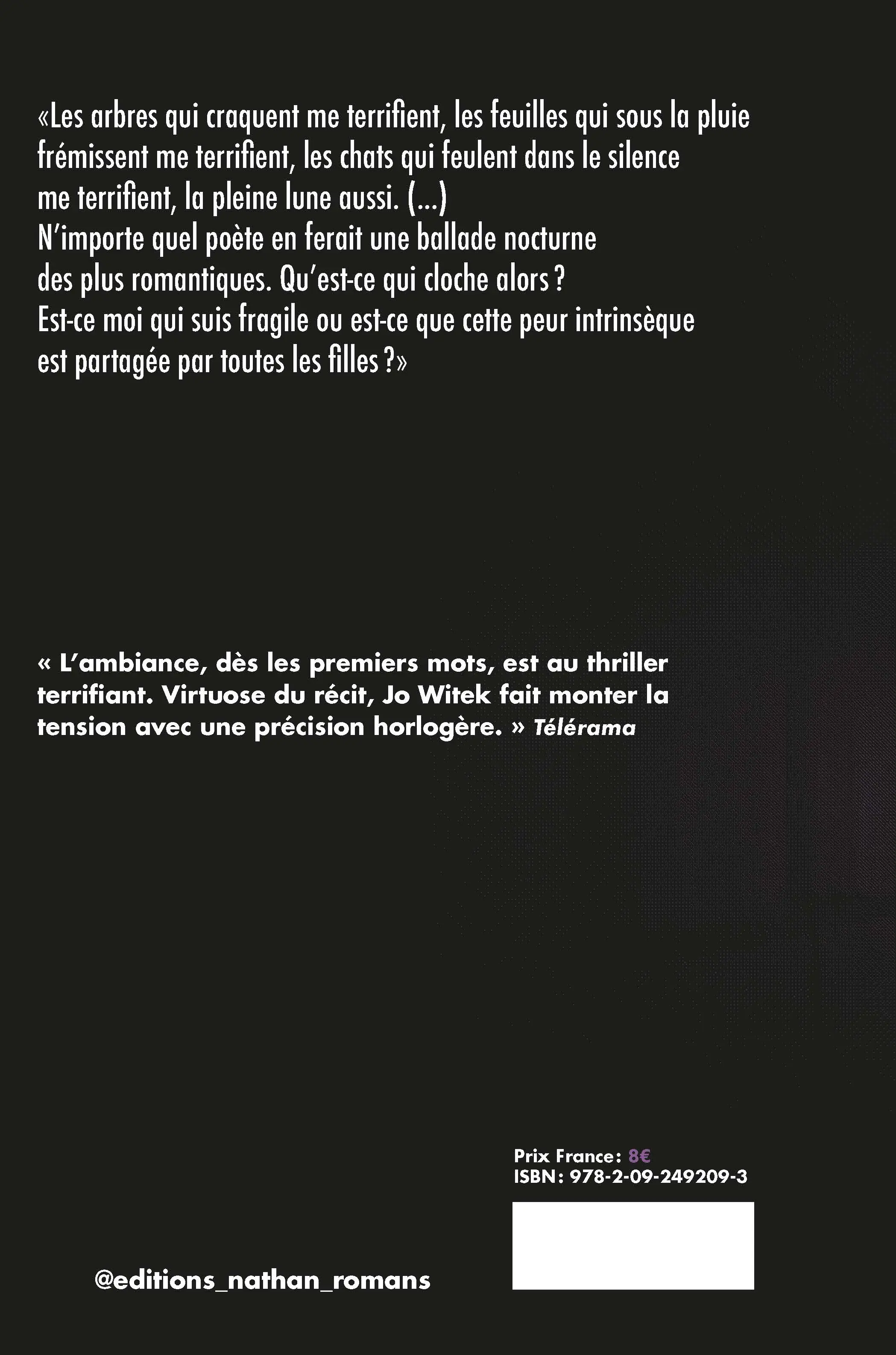 Court toujours - J'entends des pas derrière moi... - Roman ado - Roman - 9782092492093 - Plat_4