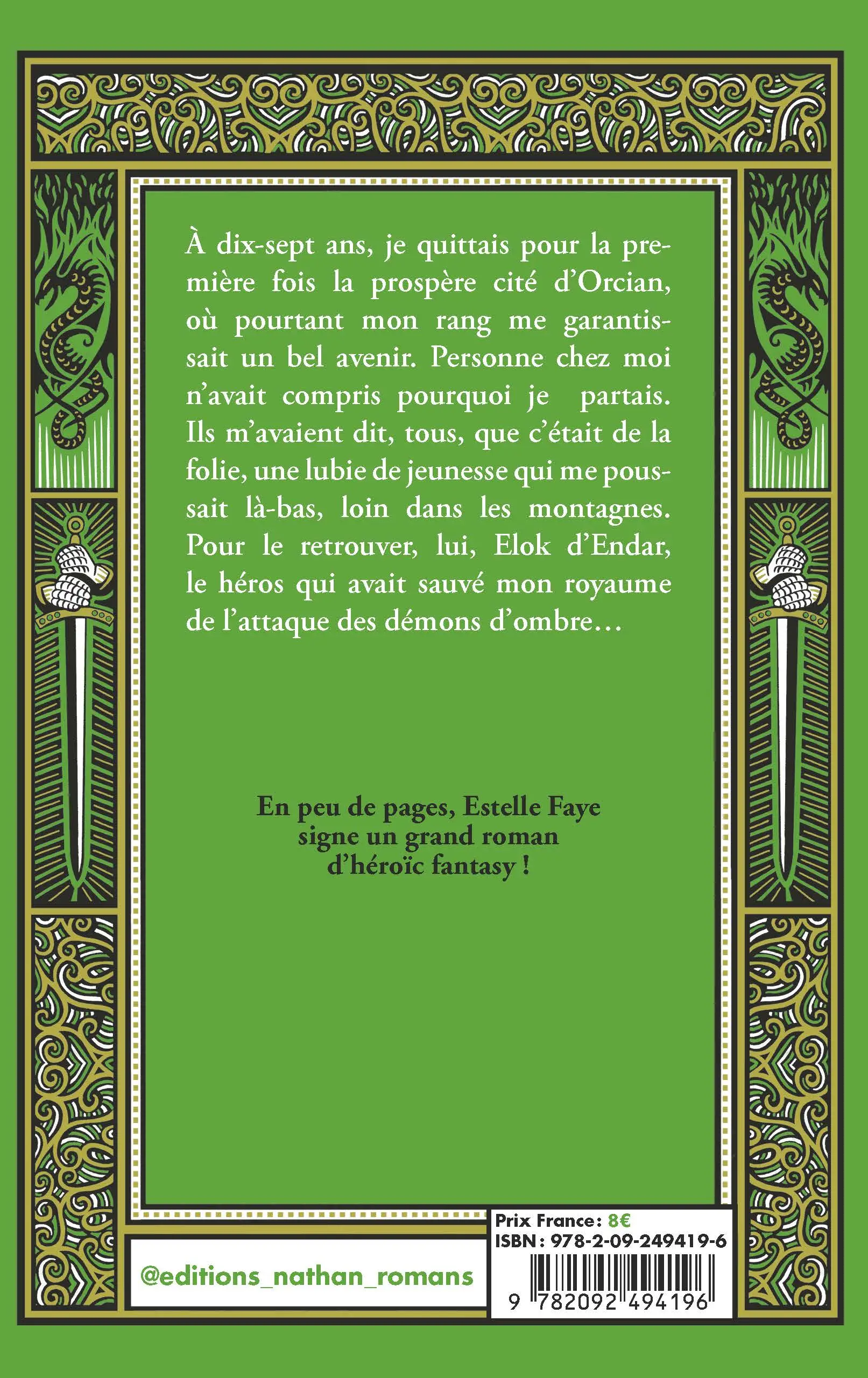 Il était ma légende - Court Toujours - Roman Fantasy ados avec audio inclus - Roman - 9782092494196 - Plat 4