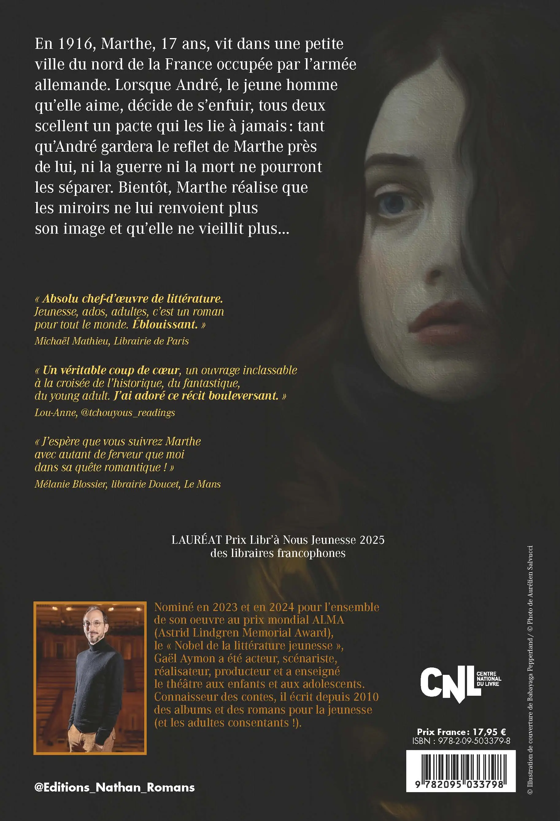 17 ans à jamais - Une traversée flamboyante du XXe siècle à la recherche d'un amour perdu - Roman - 9782095033804 - Plat_4