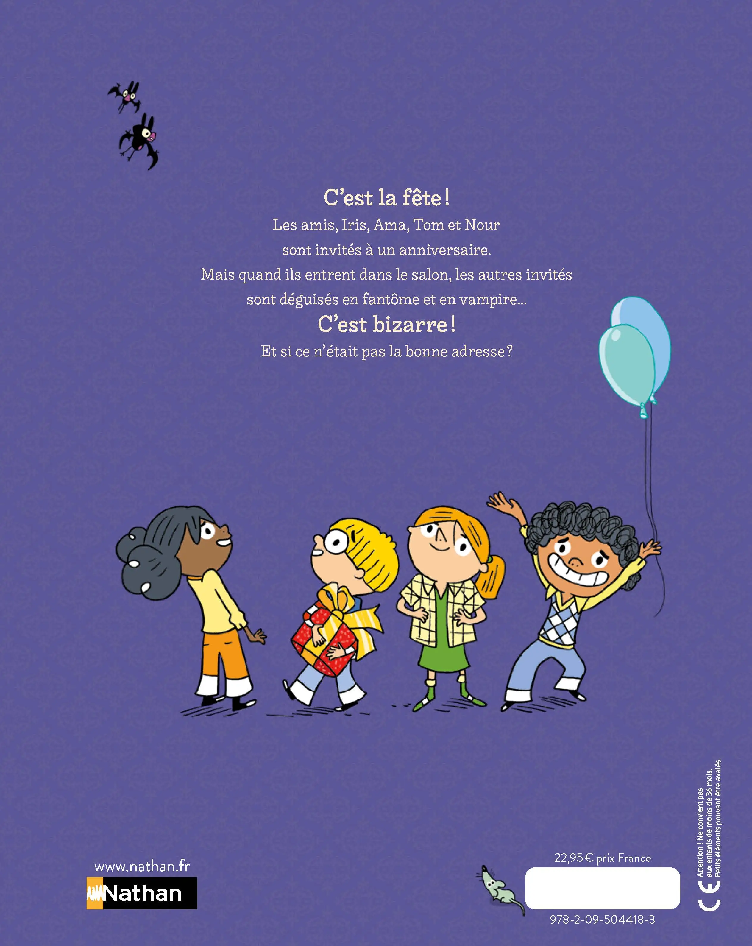 La fête des monstres - un livre POP UP 100% Halloween - dès 6 ans - Album(s) - 9782095044183 - Plat 4