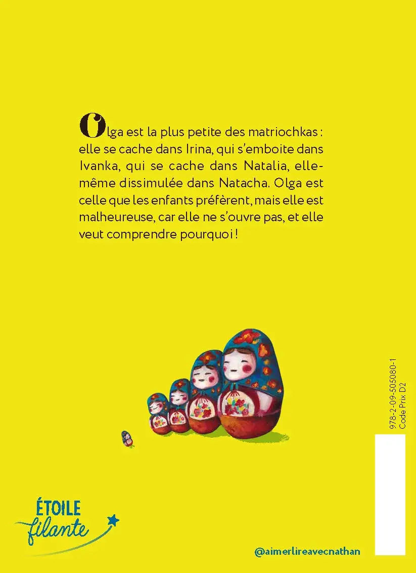 Olga la petite Matriochka - Le secret des poupées russes - Roman illustré 7-11 ans - Roman - 9782095050801 - Plat 4