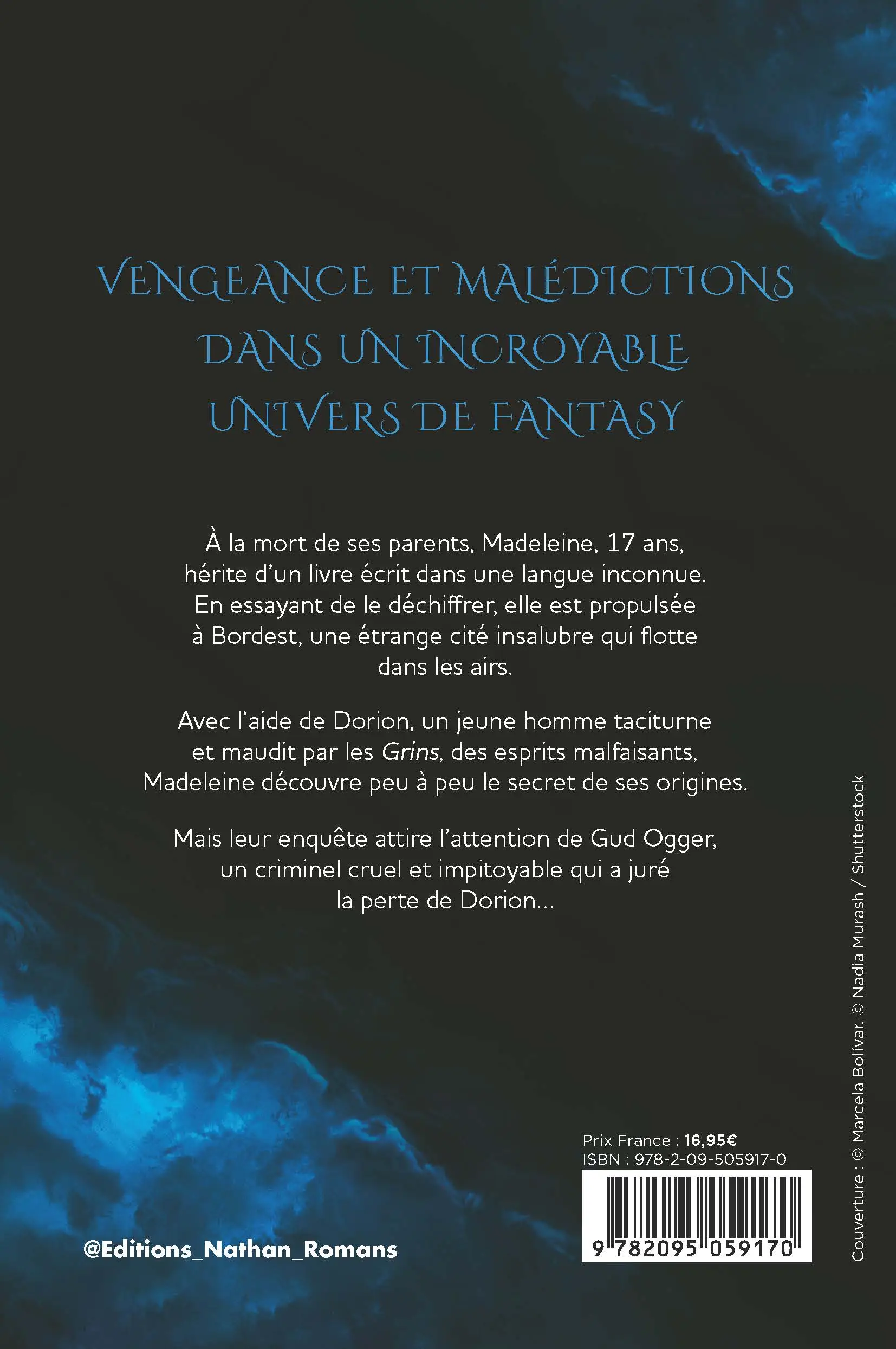 Grinbok -  Entre deux ciels Tome 1 - Dès 14 ans - Roman - 9782095059170 - Plat_4