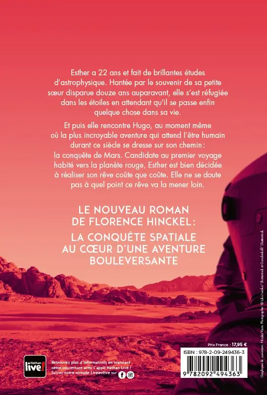 L'Aube est bleue sur Mars - Roman SF - Roman - 9782092494363 - plat4
