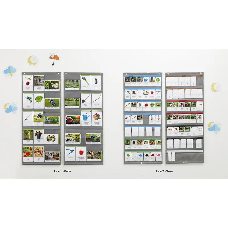 Pochette murale double-face - Lot de 4 - Équipement - 3133099085539 - 