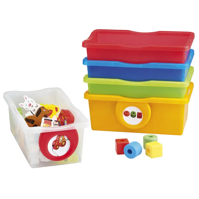 Porte-étiquettes clipsables multicolores - Lot de 5 - Équipement - 3133093630711 - 