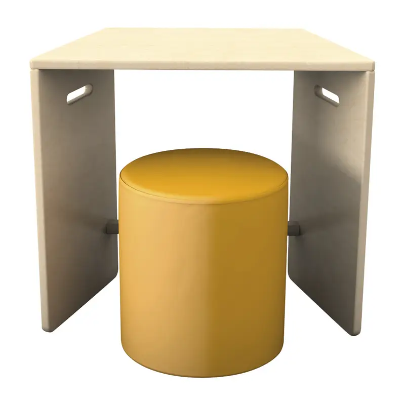 Pouf rond 43 cm - Équipement - 3133099111061 - 