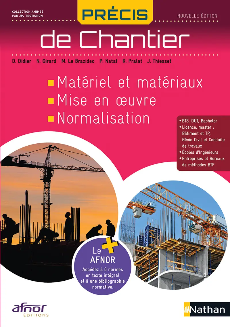 Précis de Chantier - AFNOR - EPUB - Livre - 9782095024246