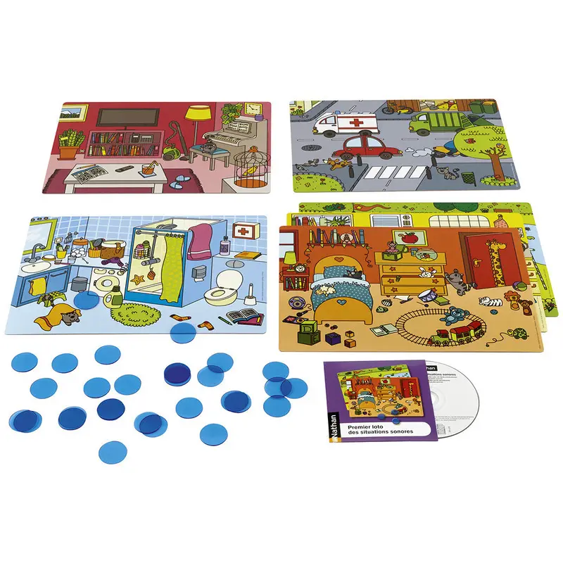 Premier loto des situations sonores - Atelier - 3133093371430 - 