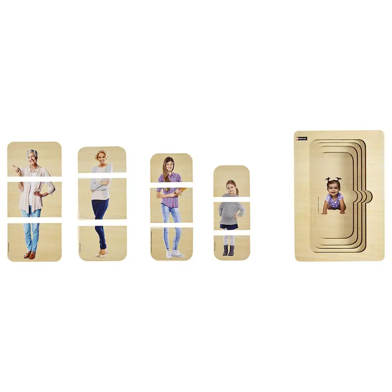 Puzzle Cycle de vie - La femme - Jeu - 3133093327628 - 